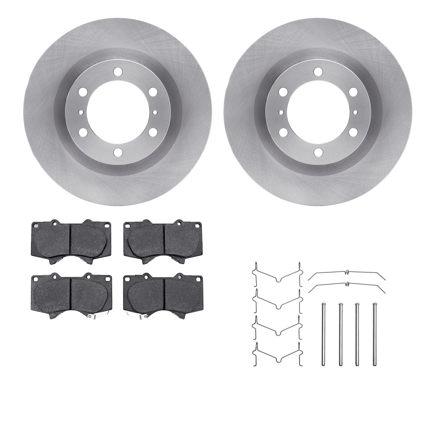 DFC Brake Rotor- HD Brake Pad - Hardware