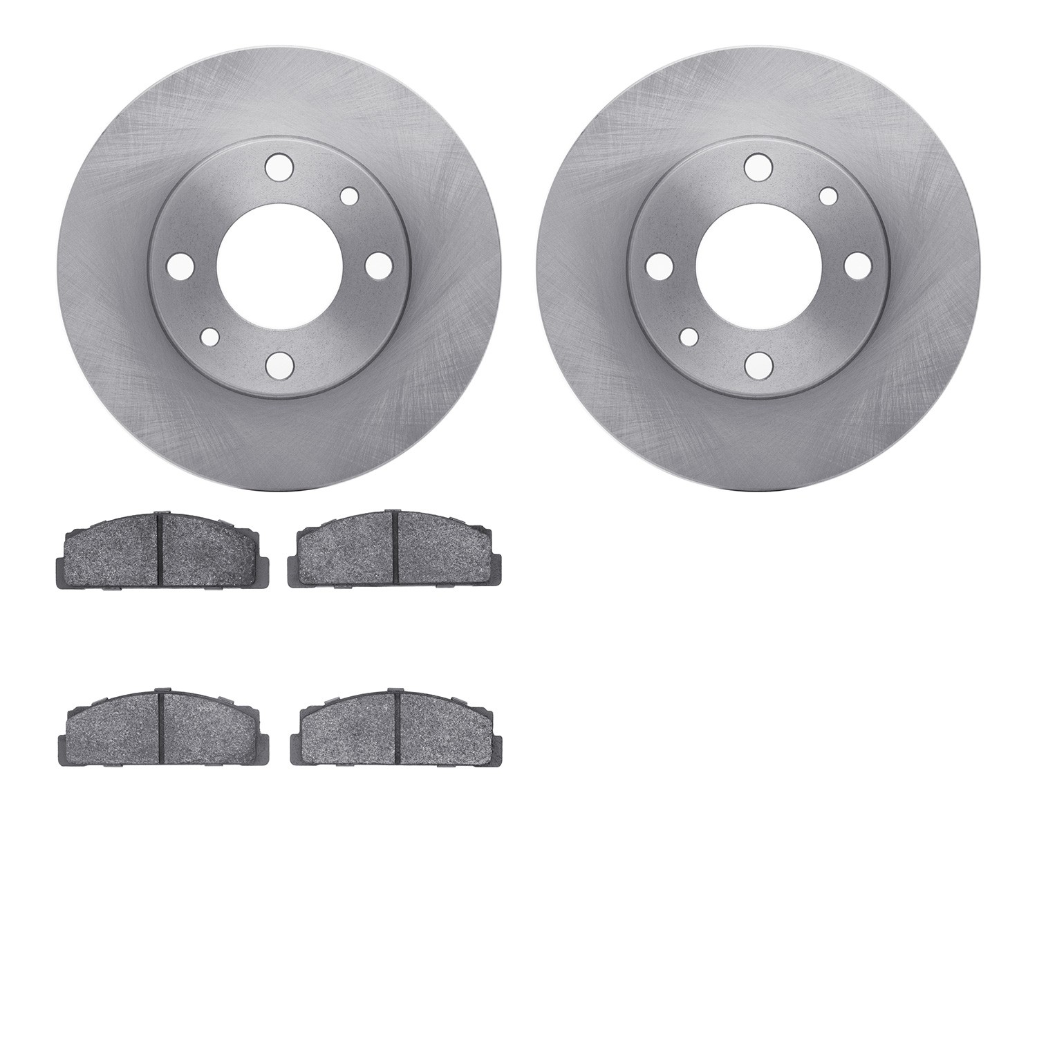 DFC Brake Rotor with 5000 Advanced Brake Pads