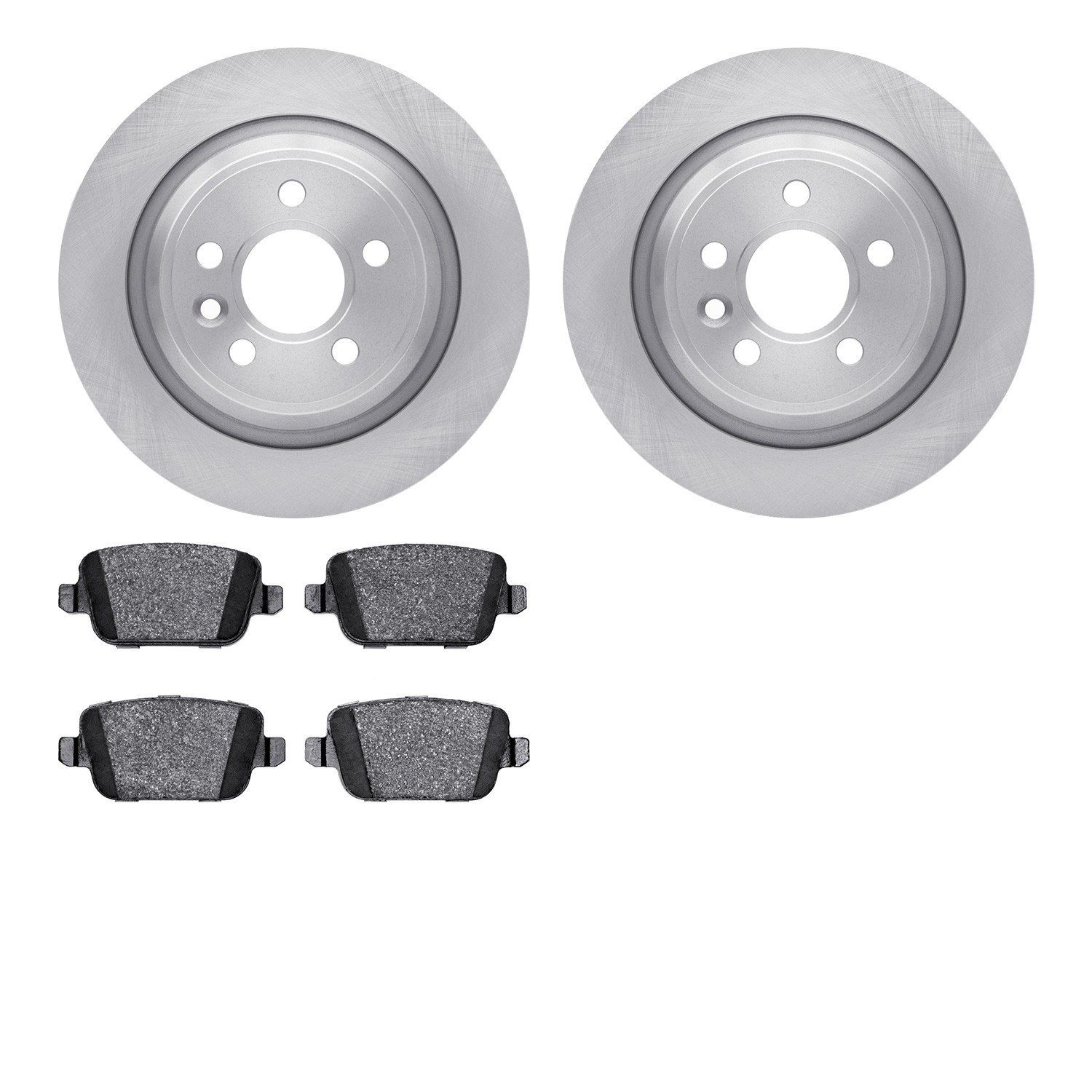 DFC Brake Rotor with 5000 Advanced Brake Pads