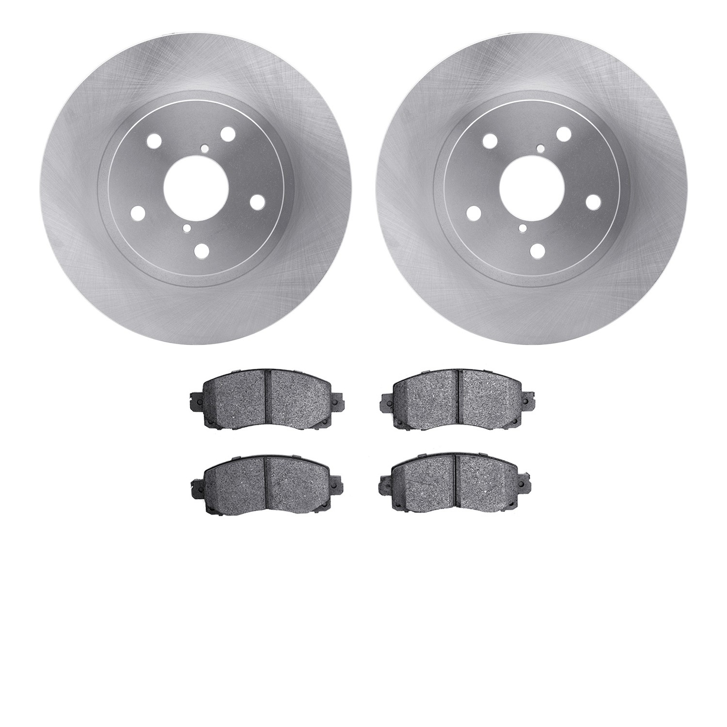 DFC Brake Rotor with 5000 Advanced Brake Pads