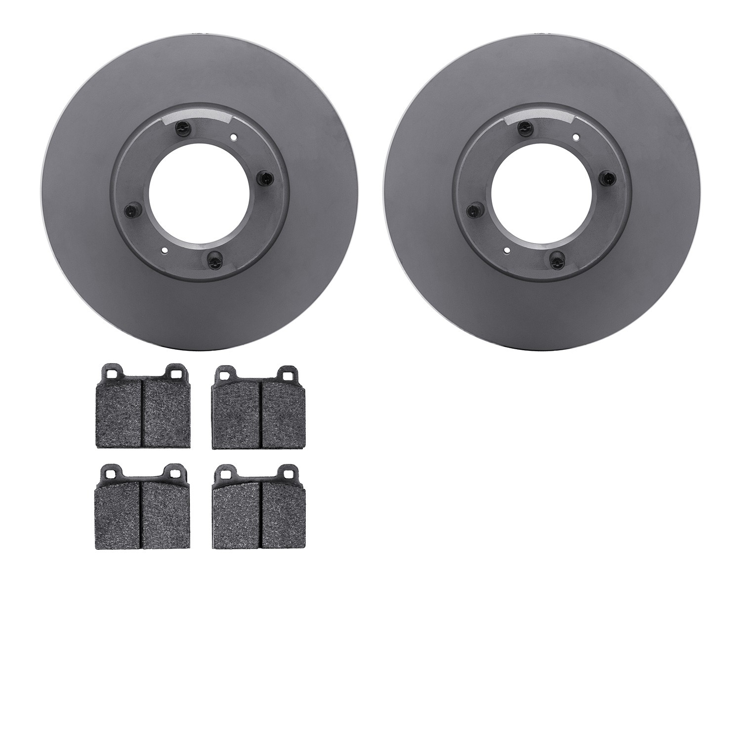 DFC Brake Rotor with 5000 Advanced Brake Pads