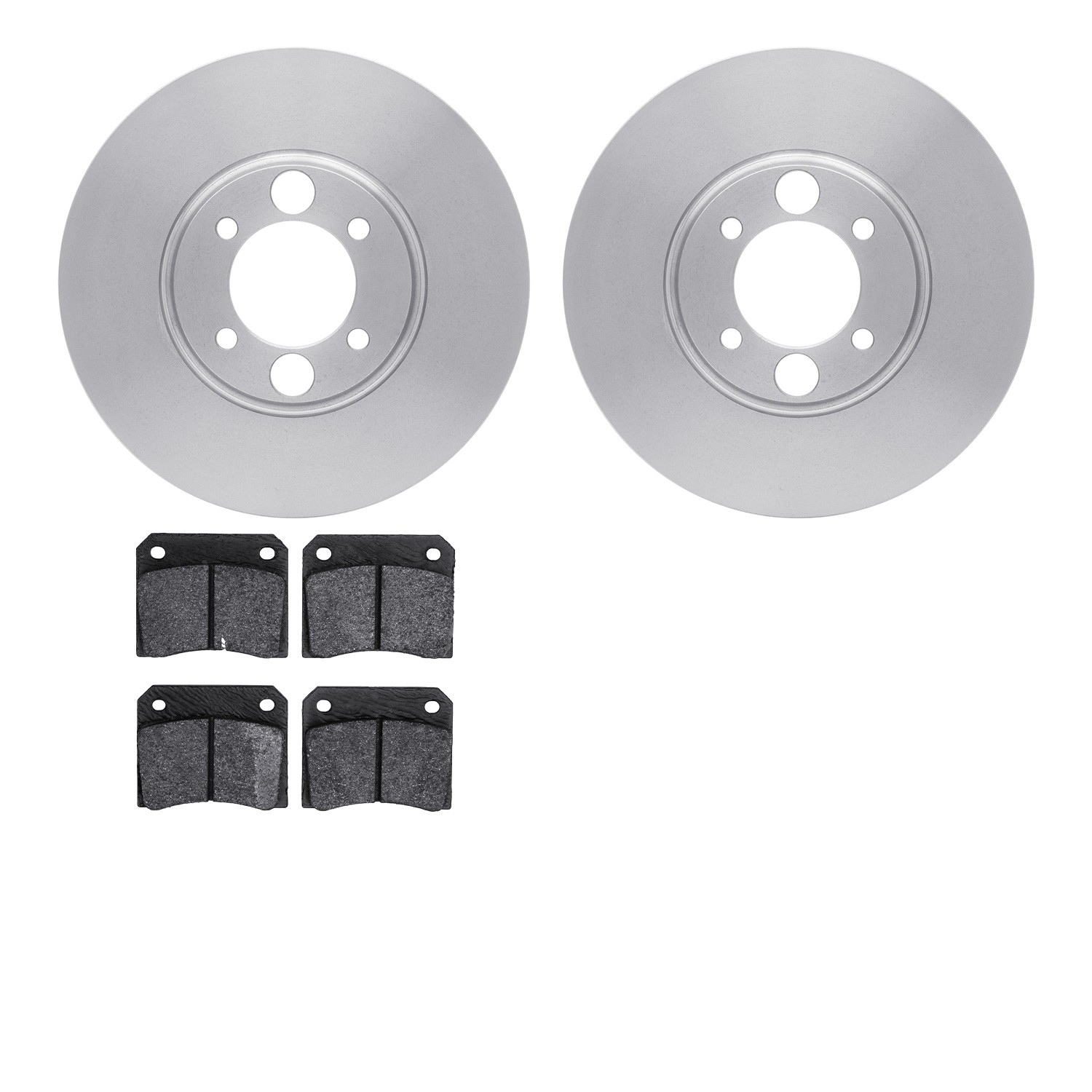 DFC Brake Rotor with 5000 Advanced Brake Pads