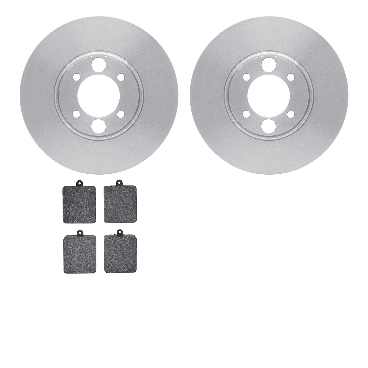 DFC Brake Rotor with 5000 Advanced Brake Pads