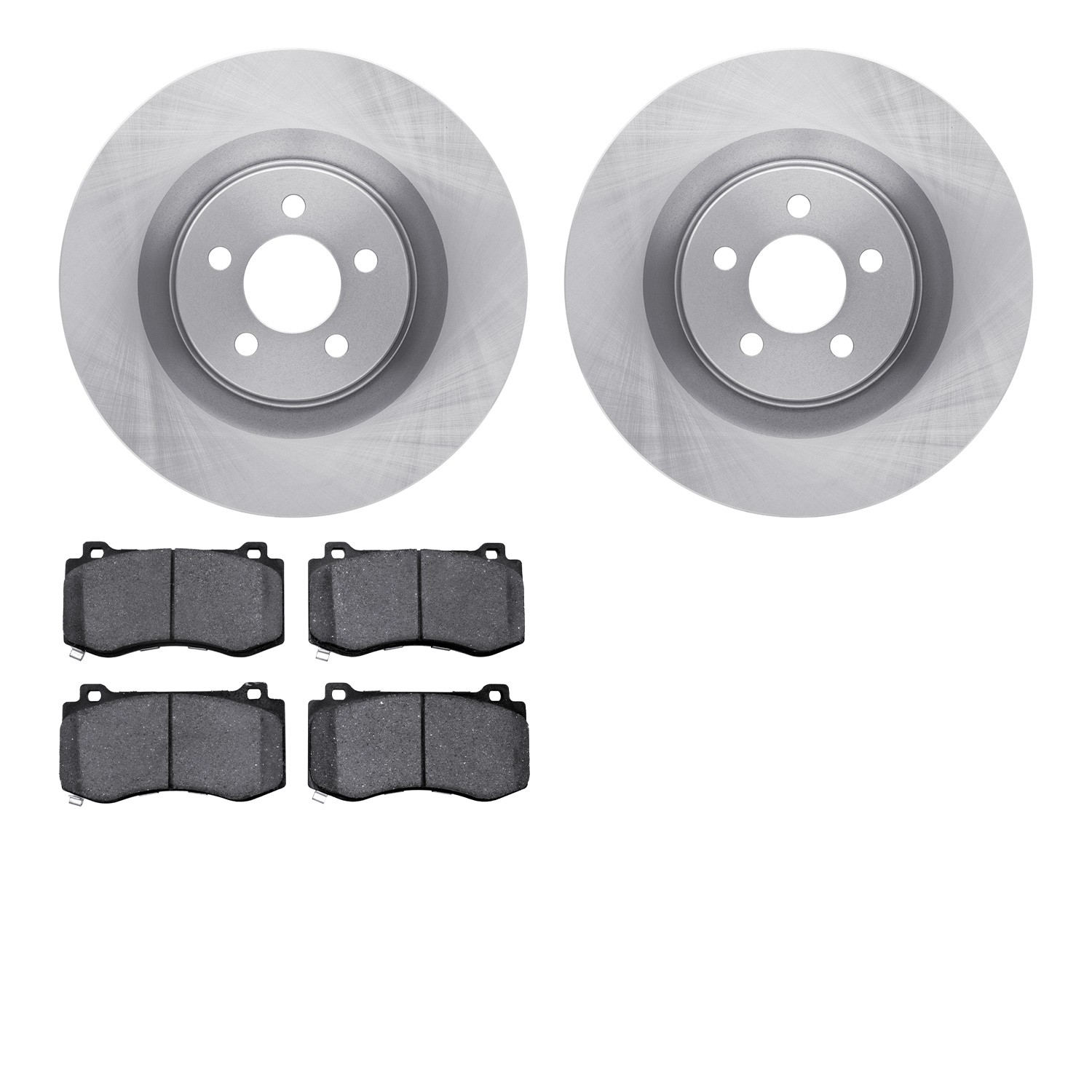DFC Rotors with 5000 Advanced Brake Pads
