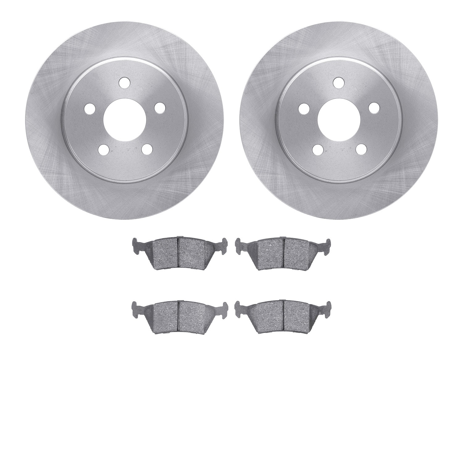 DFC Brake Rotor with 5000 Advanced Brake Pads