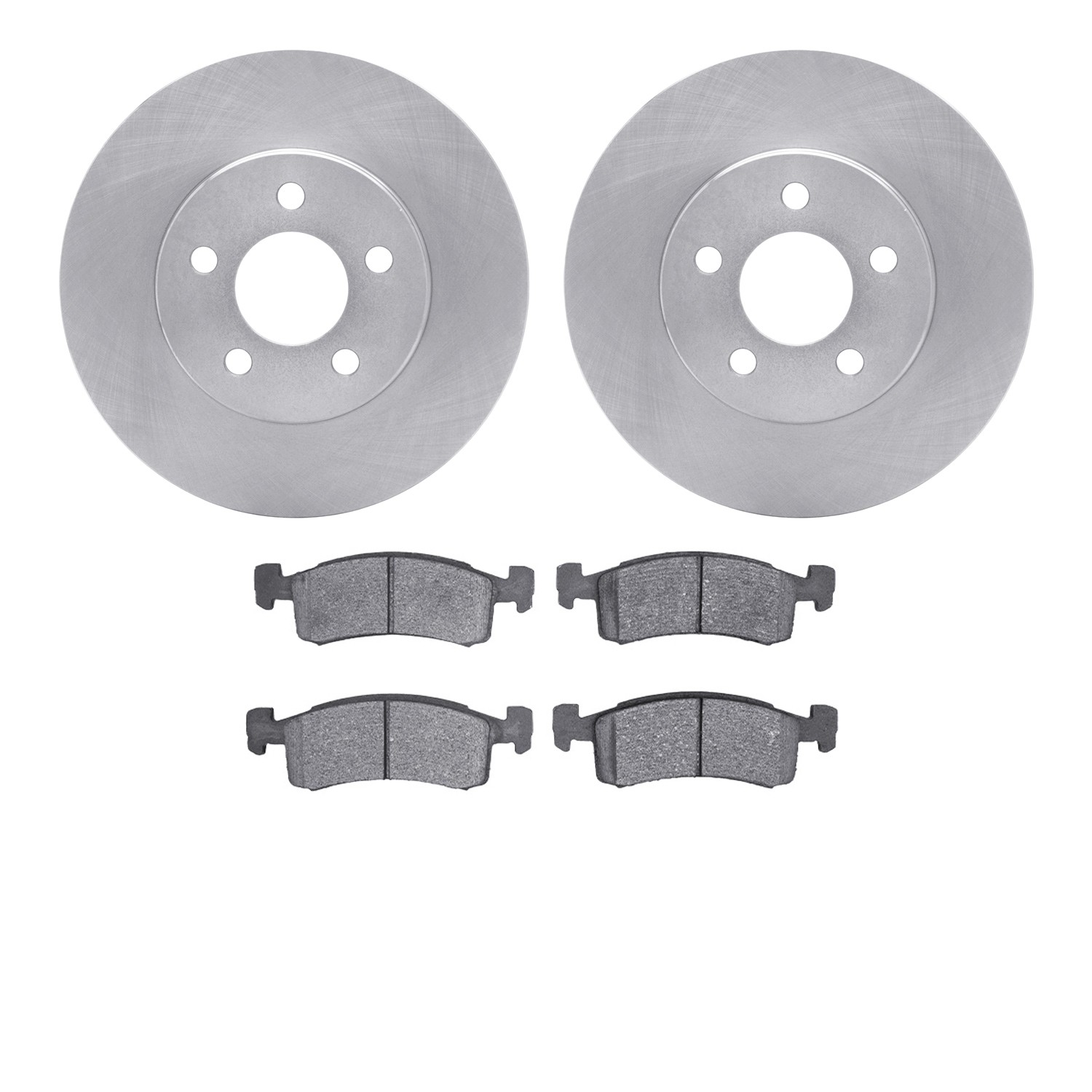 DFC Brake Rotor with 5000 Advanced Brake Pads