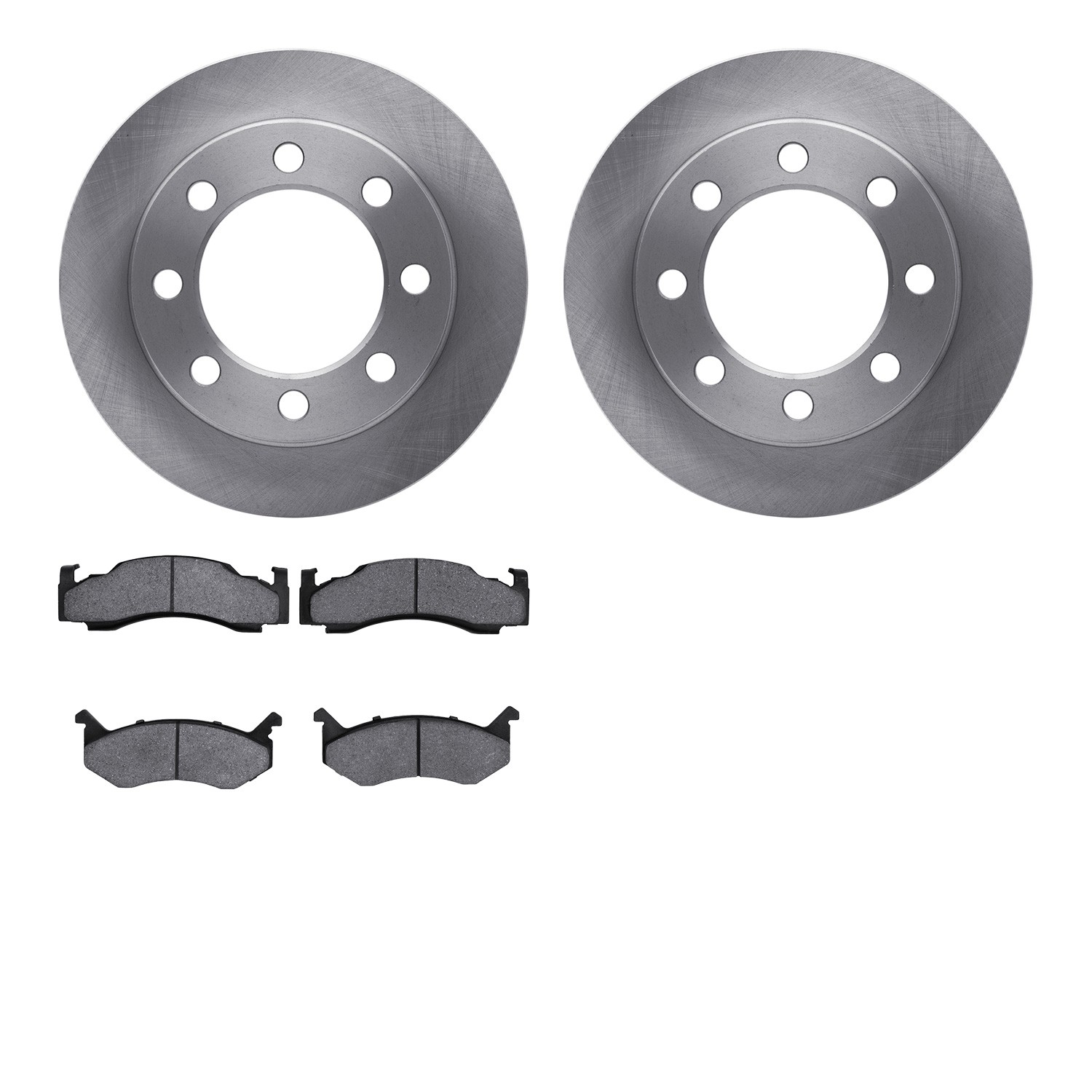 DFC Brake Rotor with 5000 Advanced Brake Pads