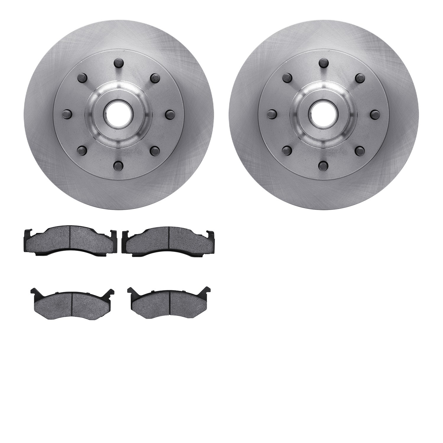 DFC Brake Rotor with 5000 Advanced Brake Pads