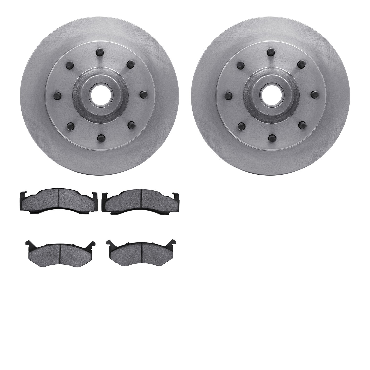 DFC Brake Rotor with 5000 Advanced Brake Pads