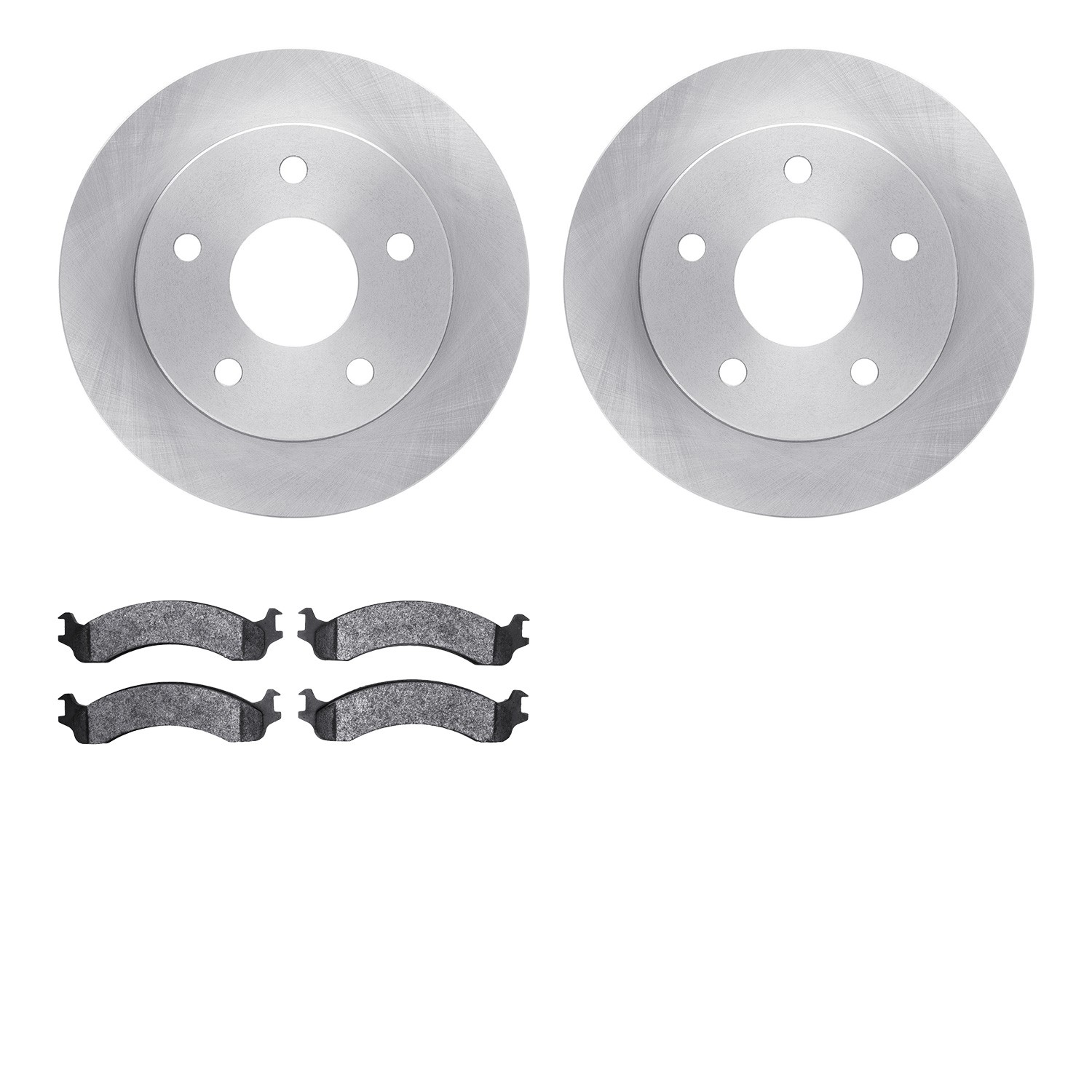 DFC Brake Rotor with 5000 Advanced Brake Pads