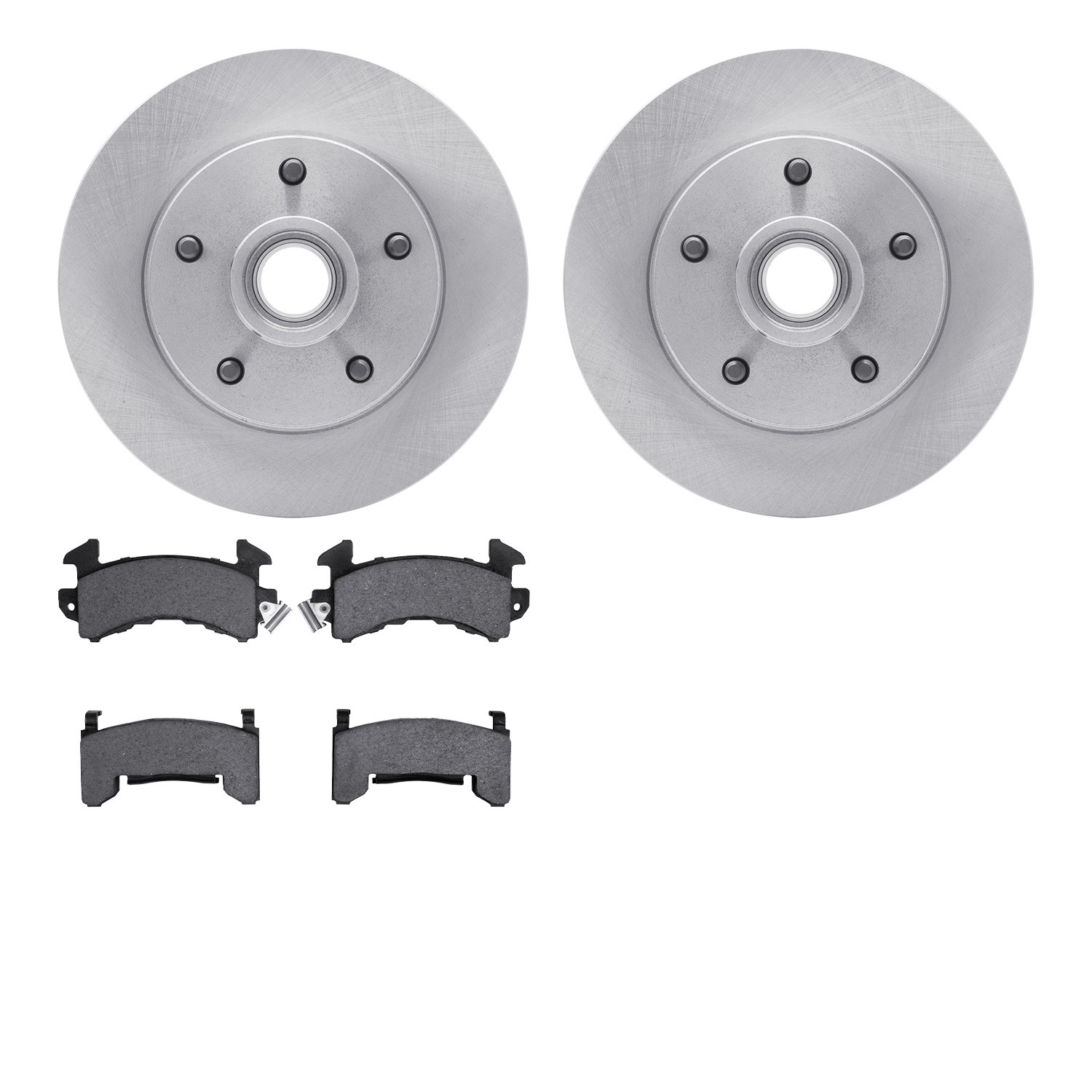 DFC Brake Rotor with 5000 Advanced Brake Pads