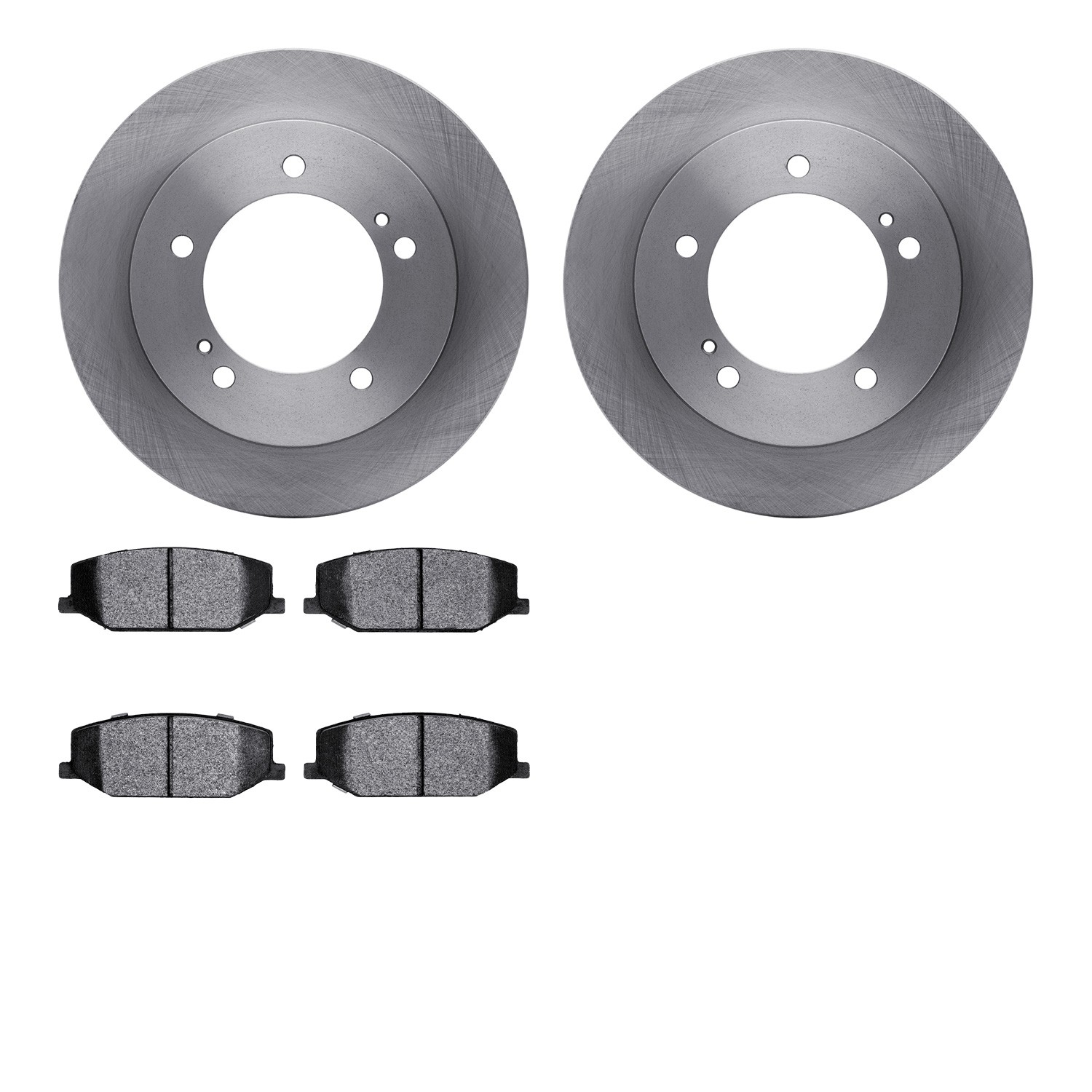 DFC Brake Rotor with 5000 Advanced Brake Pads