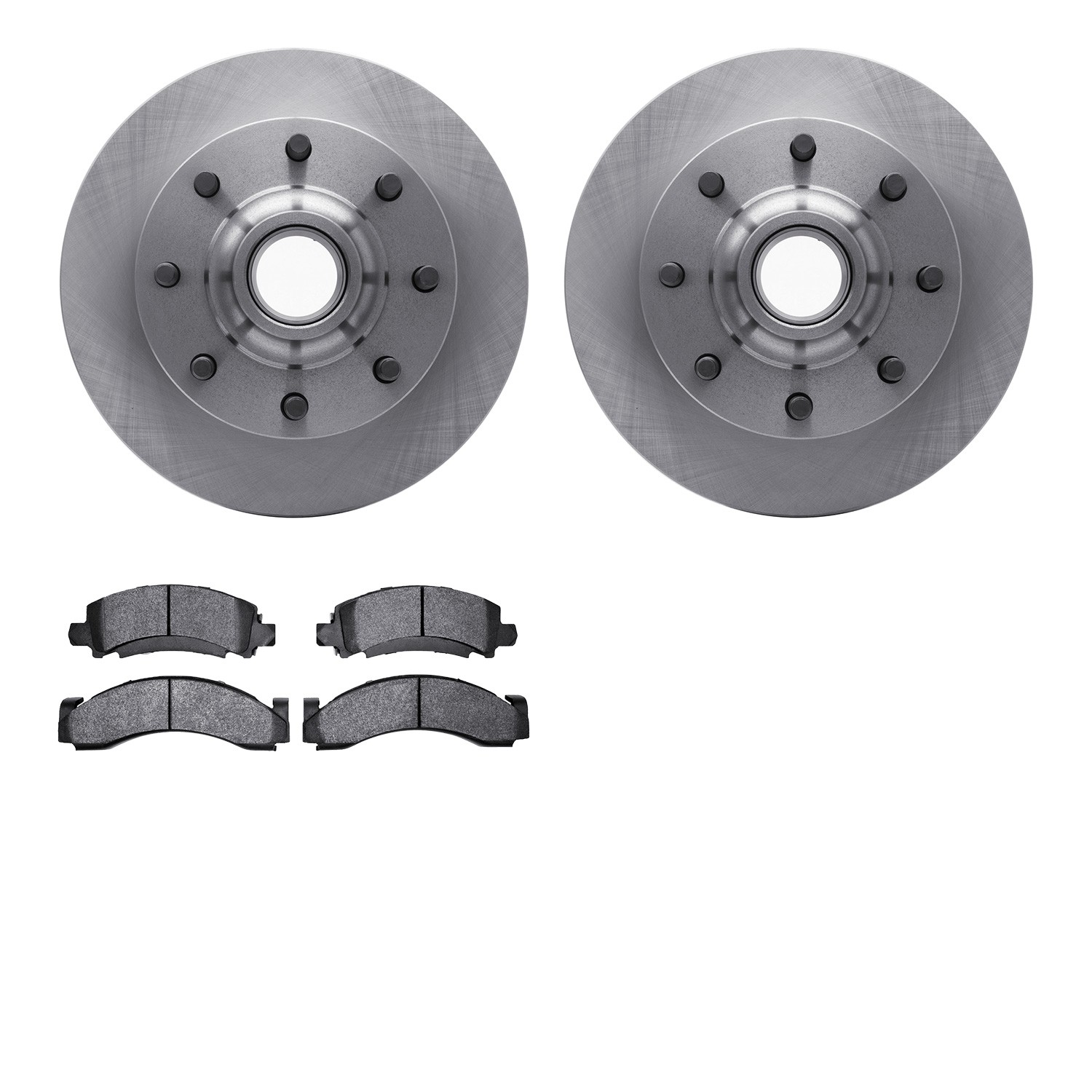 DFC Brake Rotor with 5000 Advanced Brake Pads