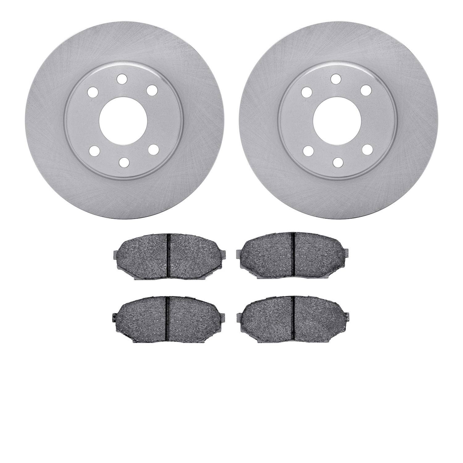 DFC Brake Rotor with 5000 Advanced Brake Pads