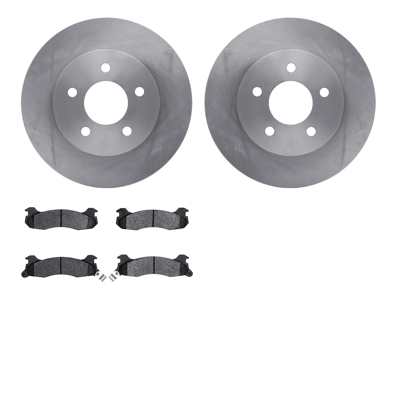 DFC Brake Rotor with 5000 Advanced Brake Pads