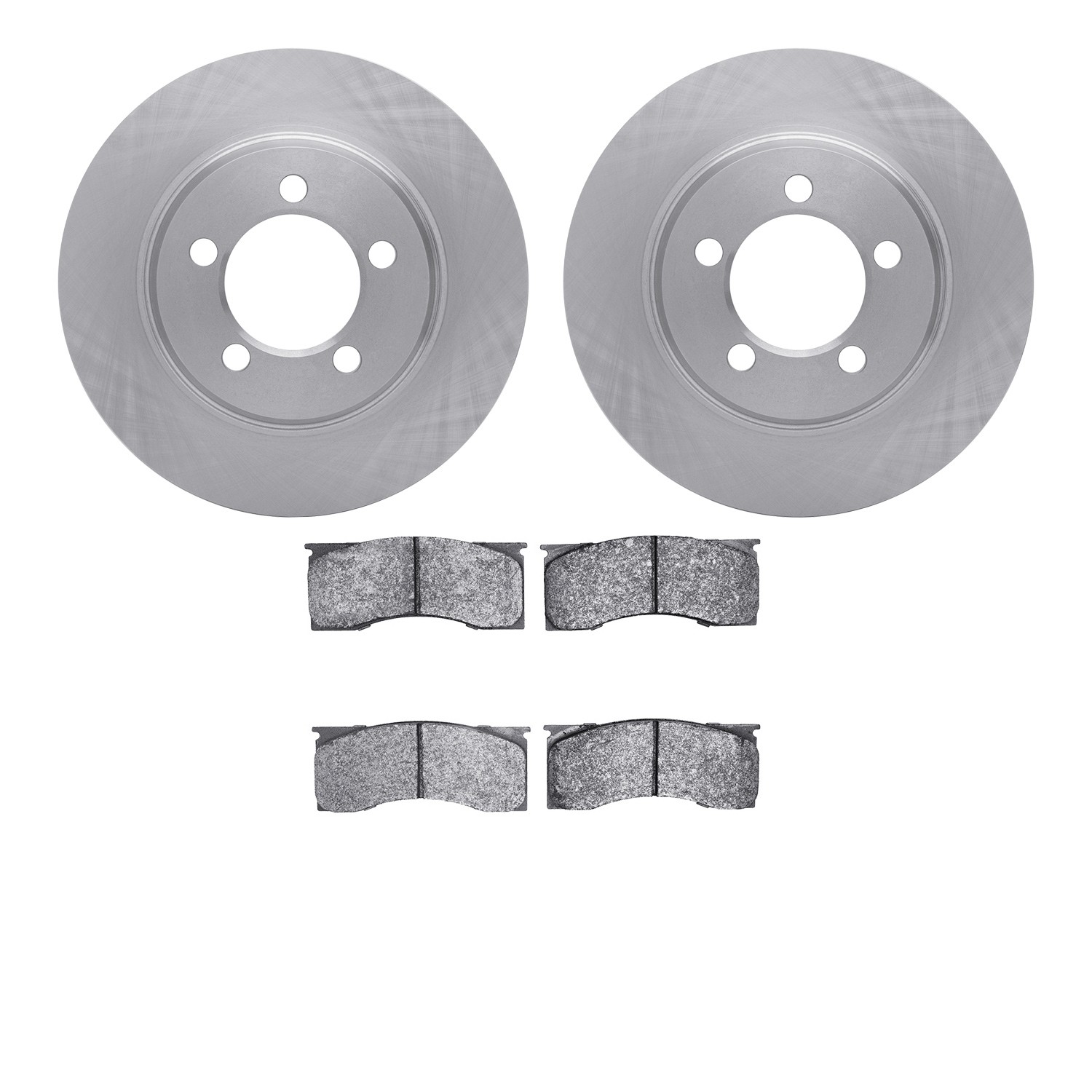 DFC Brake Rotor with 5000 Advanced Brake Pads