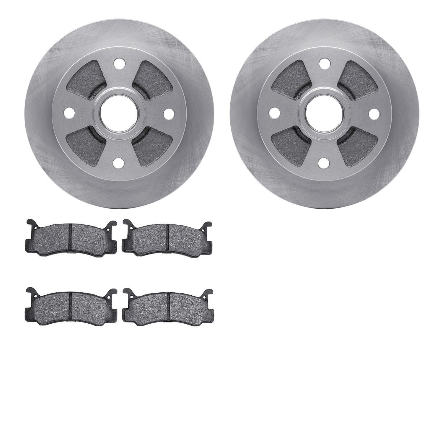 DFC Brake Rotor with 5000 Advanced Brake Pads