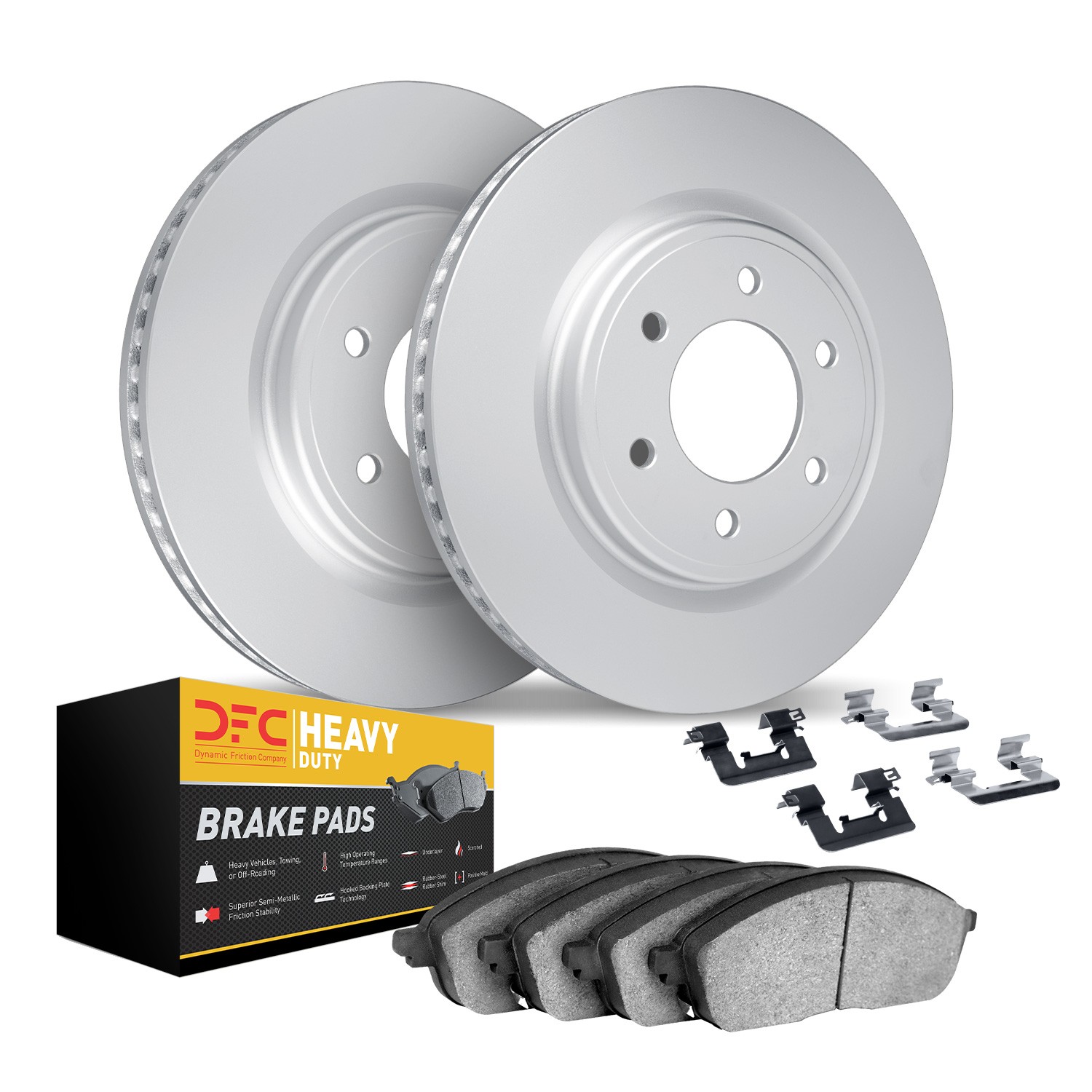 DFC Hi-Carbon Rotor - HD Brake Pad - Hardware