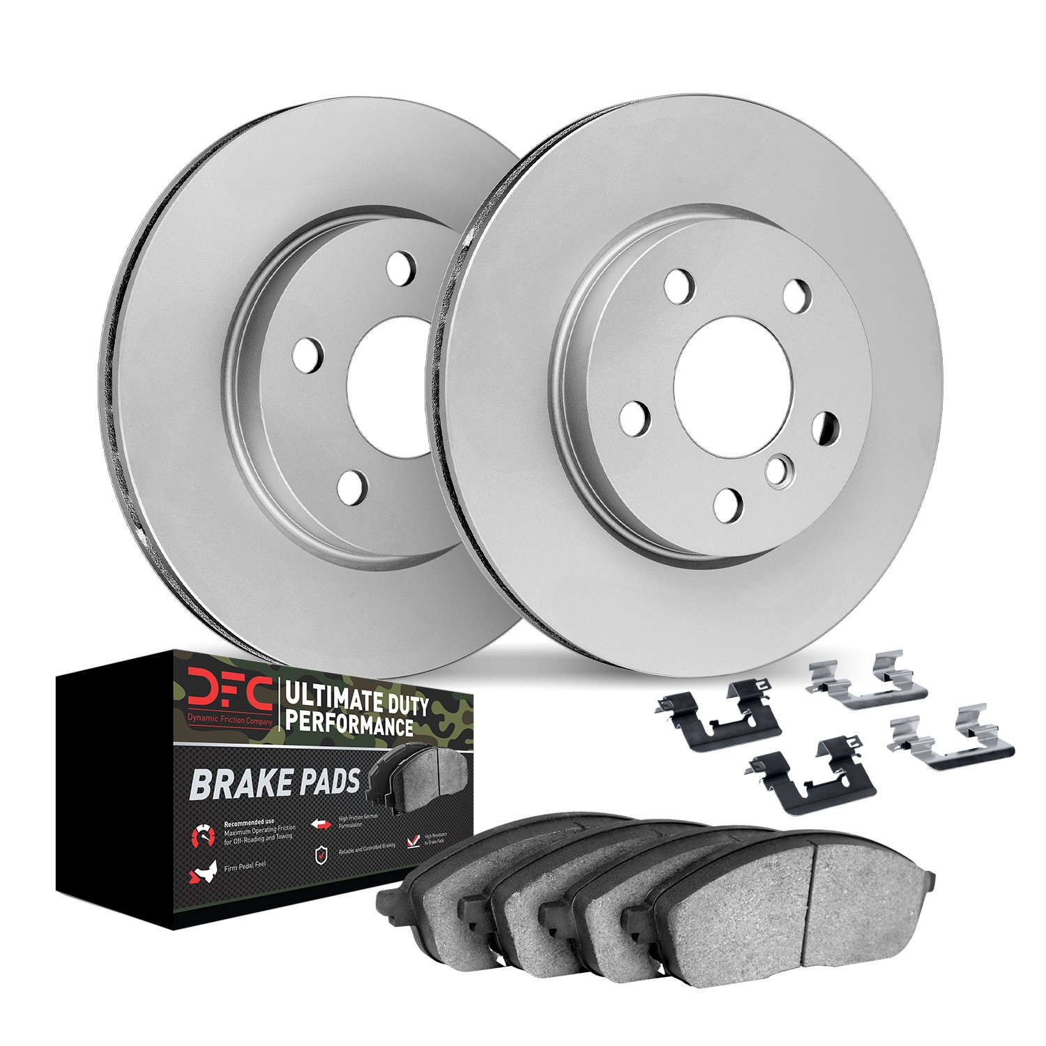 DFC Hi-Carbon Rotor - HD Brake Pad - Hardware