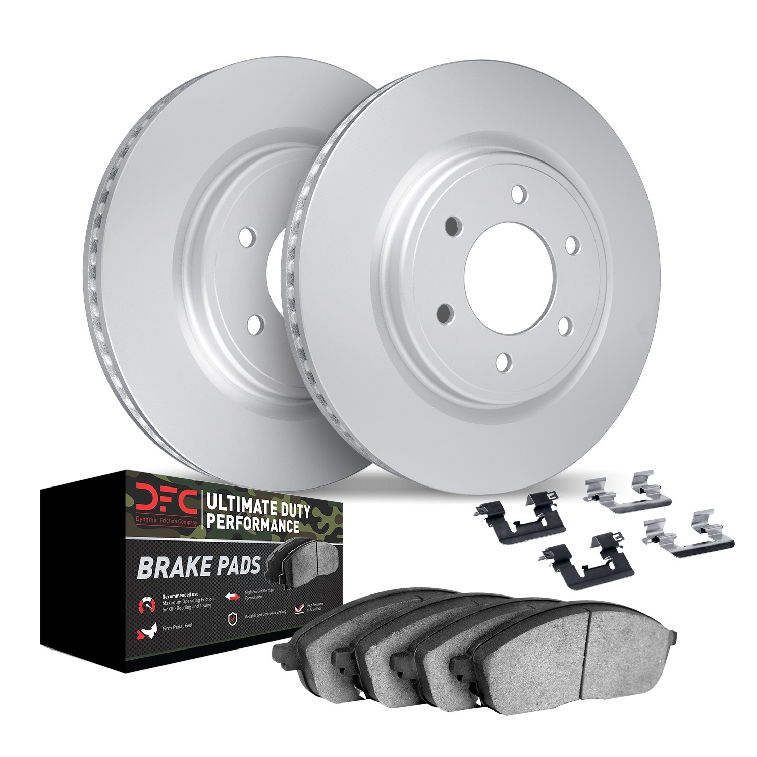 DFC Hi-Carbon Rotor - HD Brake Pad - Hardware
