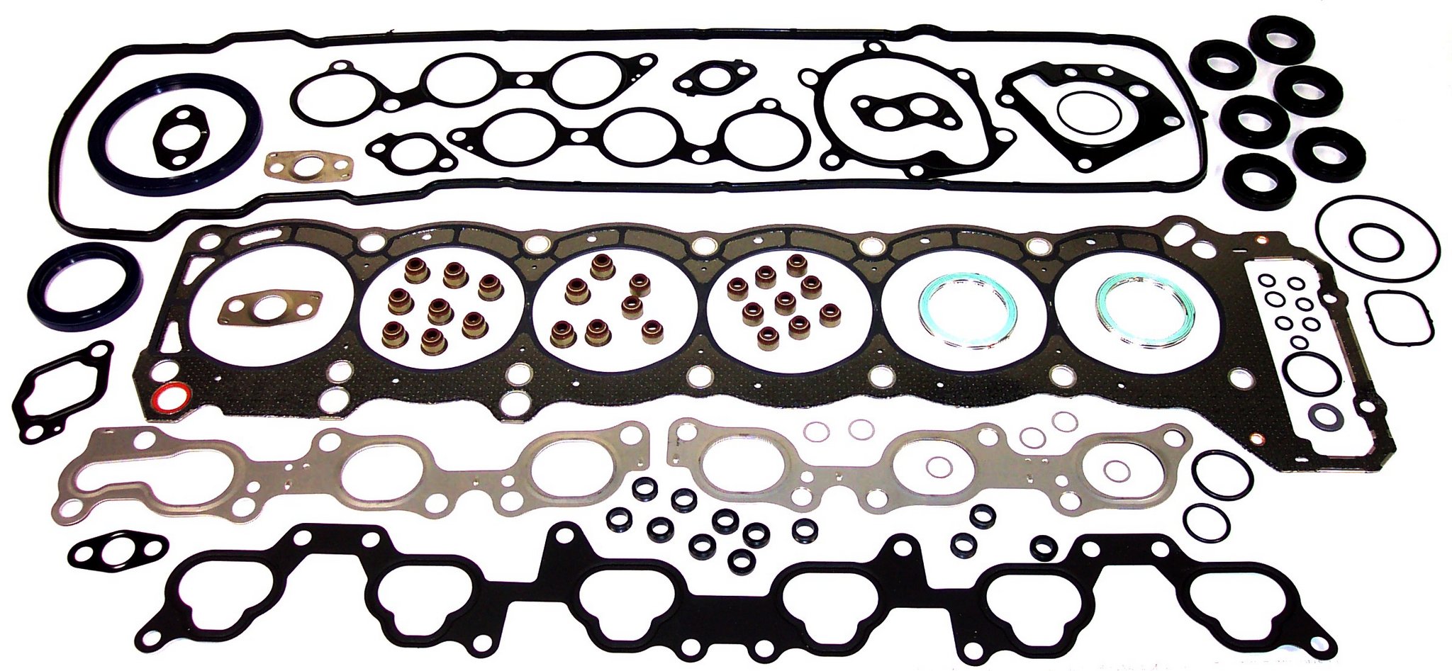 Engine Cylinder Block Complete Overhaul Gasket Set