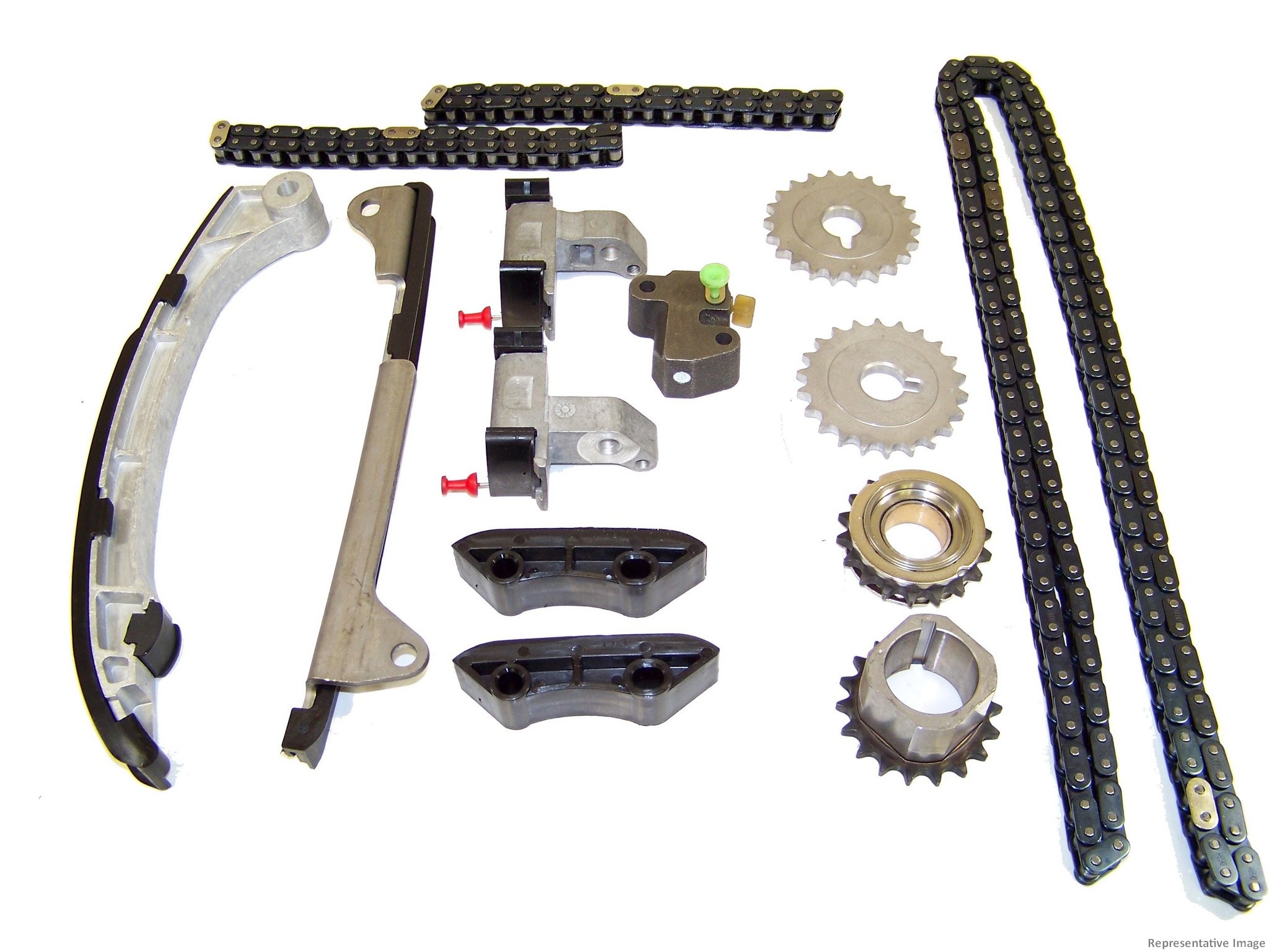 Engine Valve Train Timing Chain Components Kit