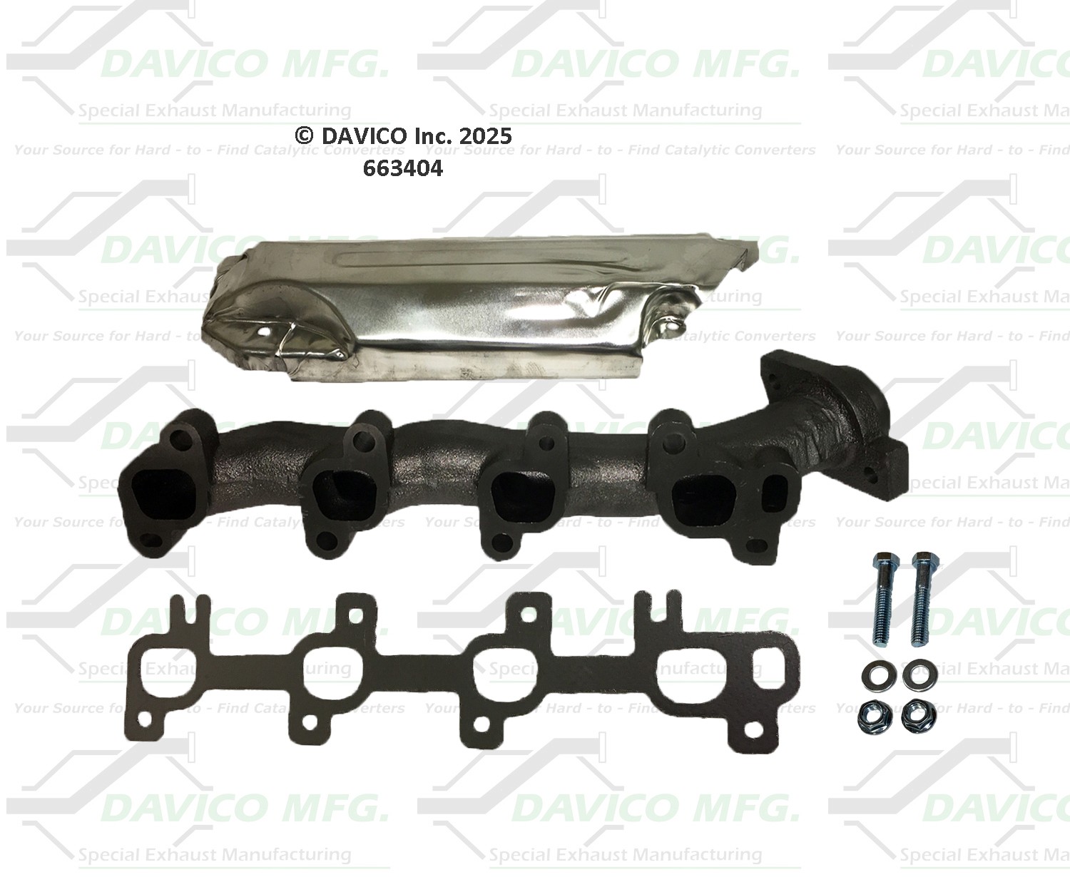 Stand alone Exact-Fit exhaust manifold
