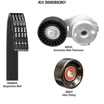 SERPENTINE BELT KIT, DAYCO