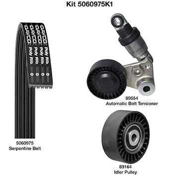 SERPENTINE BELT KIT, DAYCO