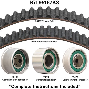 TIMING BELT KIT, DAYCO