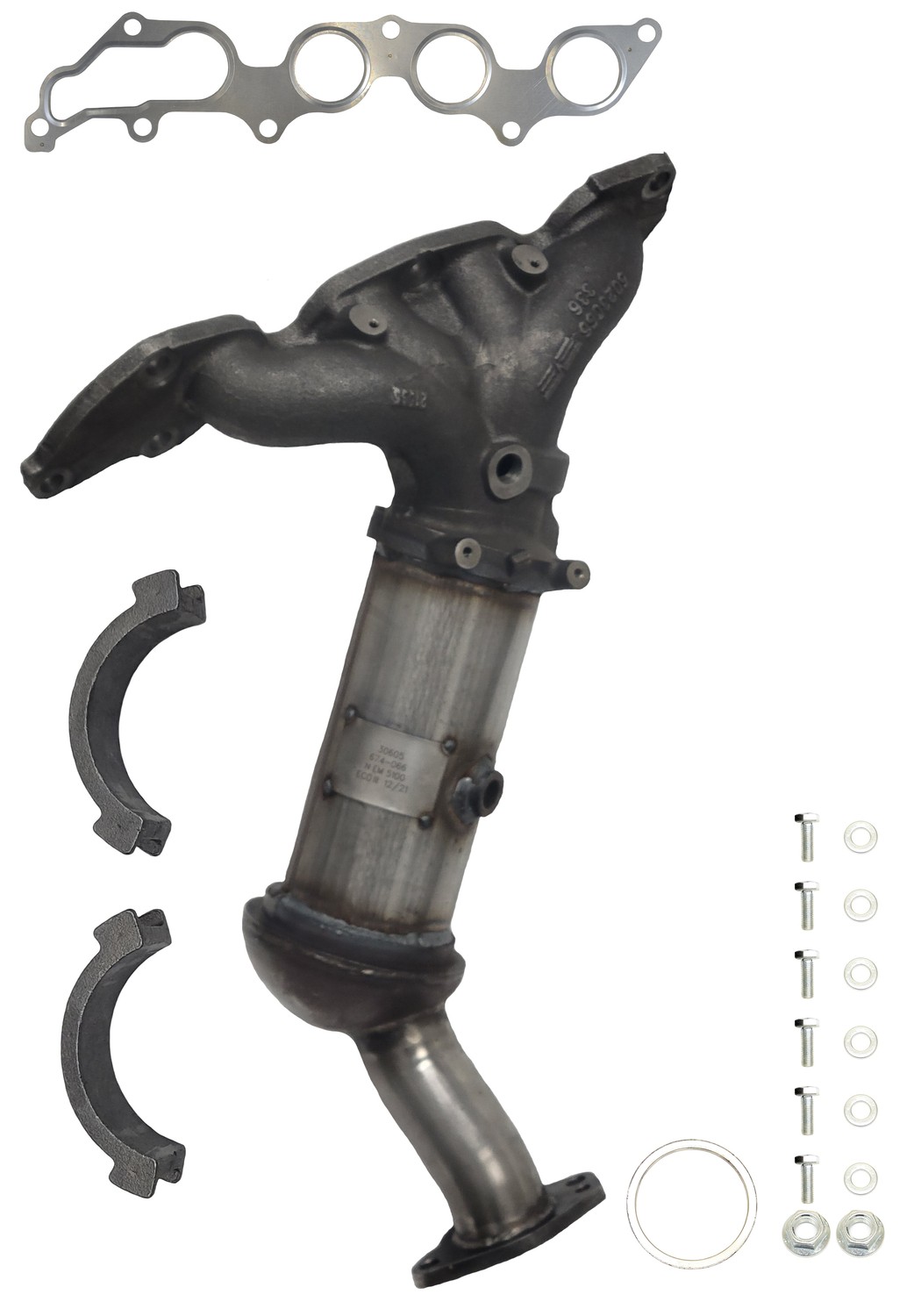 Federal / EPA Direct-Fit Manifold Converter Assembly