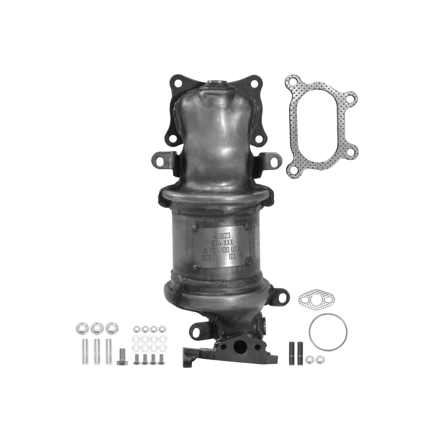 Federal / EPA Direct-Fit Manifold Converter Assembly