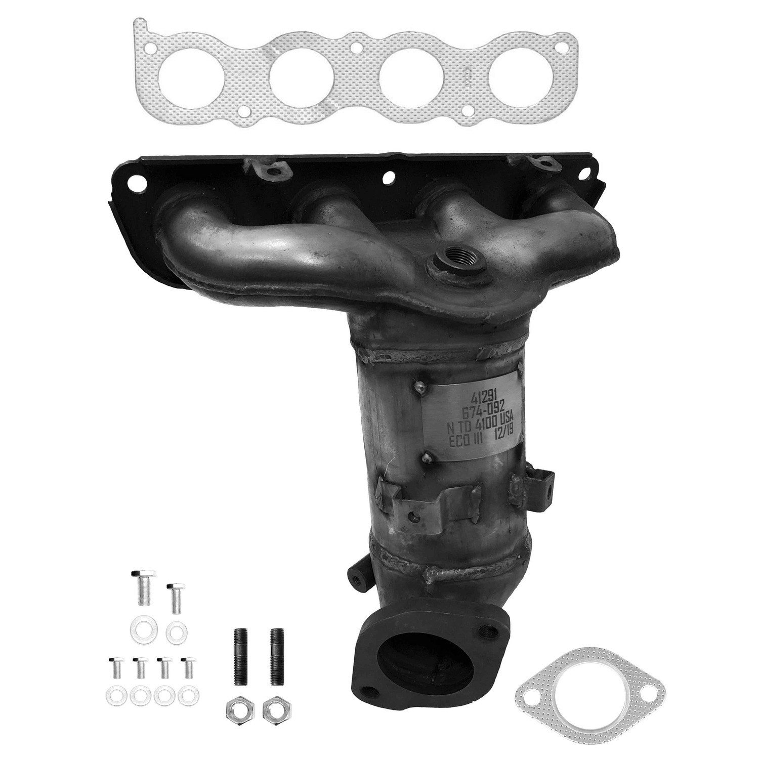 Federal / EPA Direct-Fit Manifold Converter Assembly
