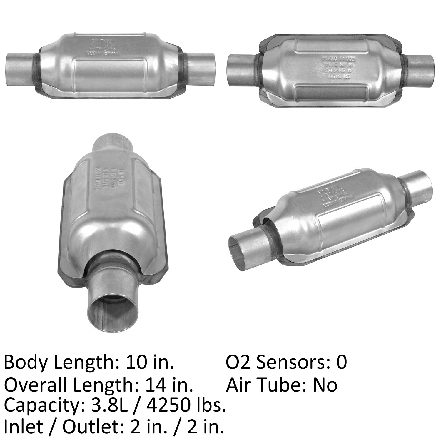 Federal / EPA Catalytic Converter - Universal