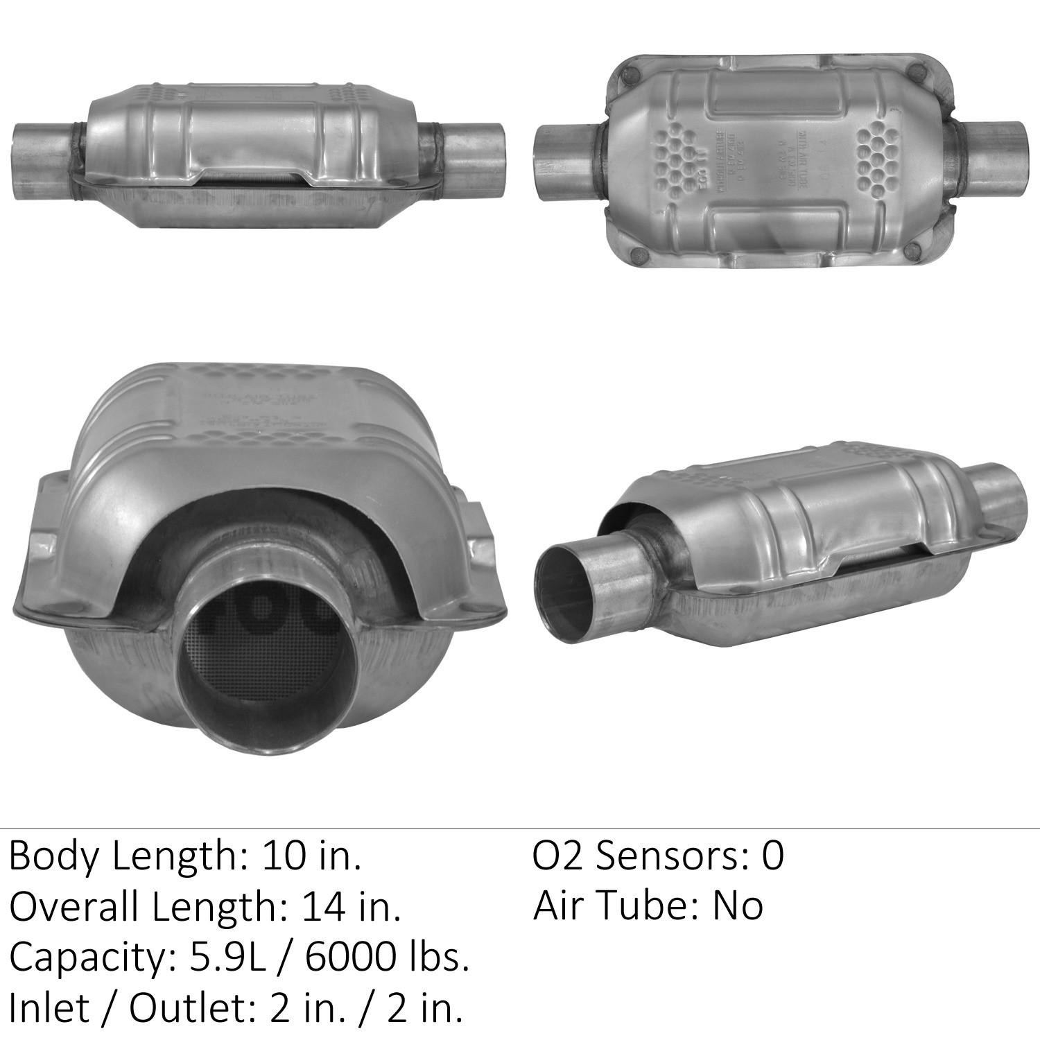 Federal / EPA Catalytic Converter - Universal
