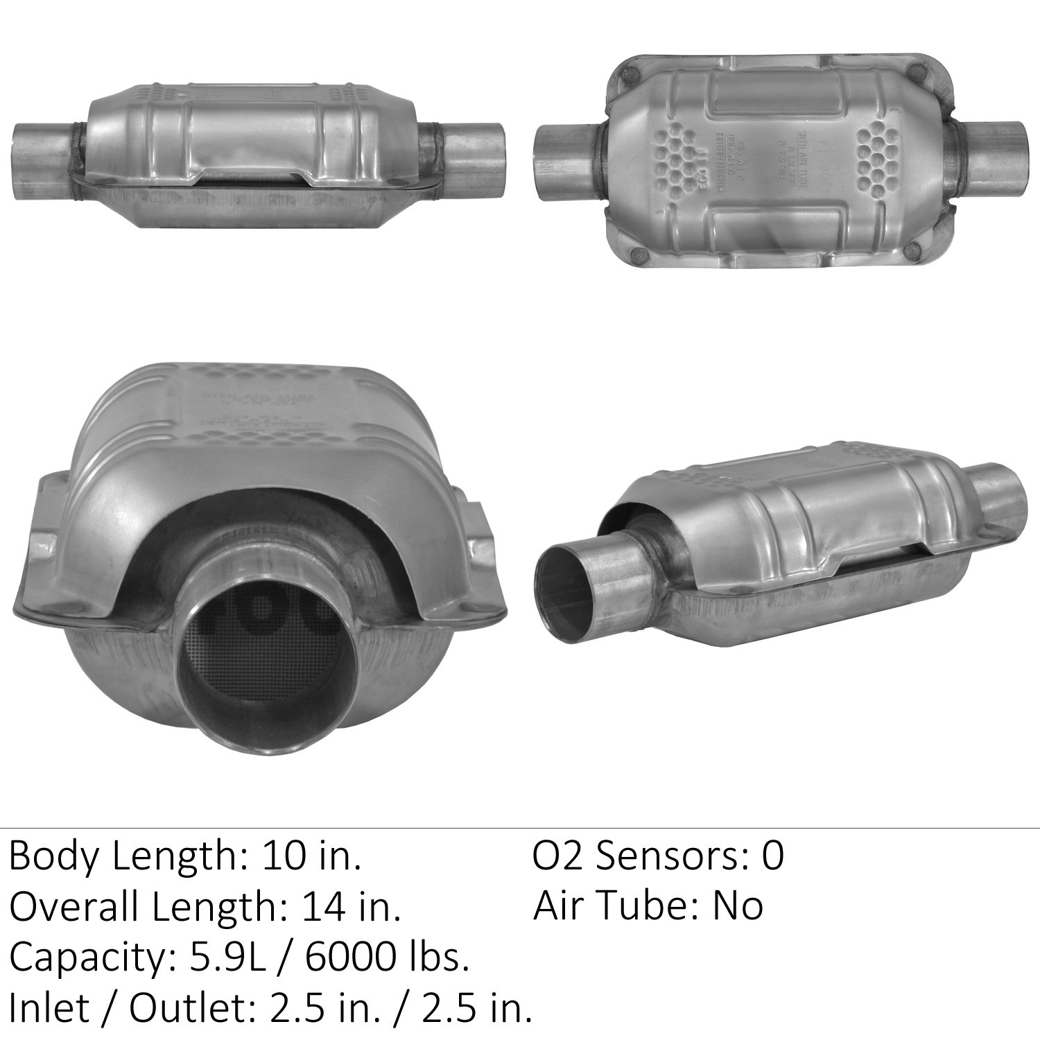 Federal / EPA Catalytic Converter - Universal