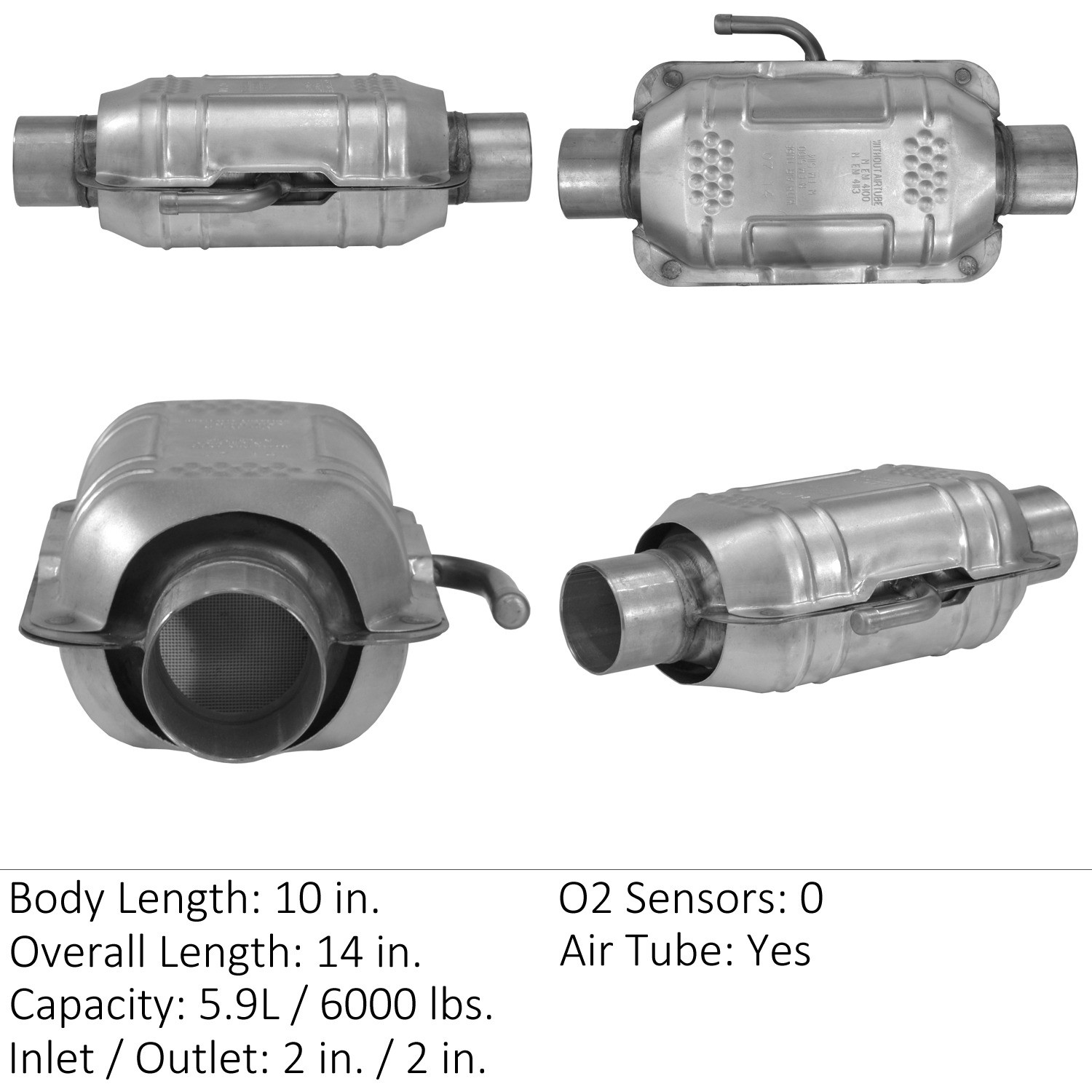 Federal / EPA Catalytic Converter - Universal