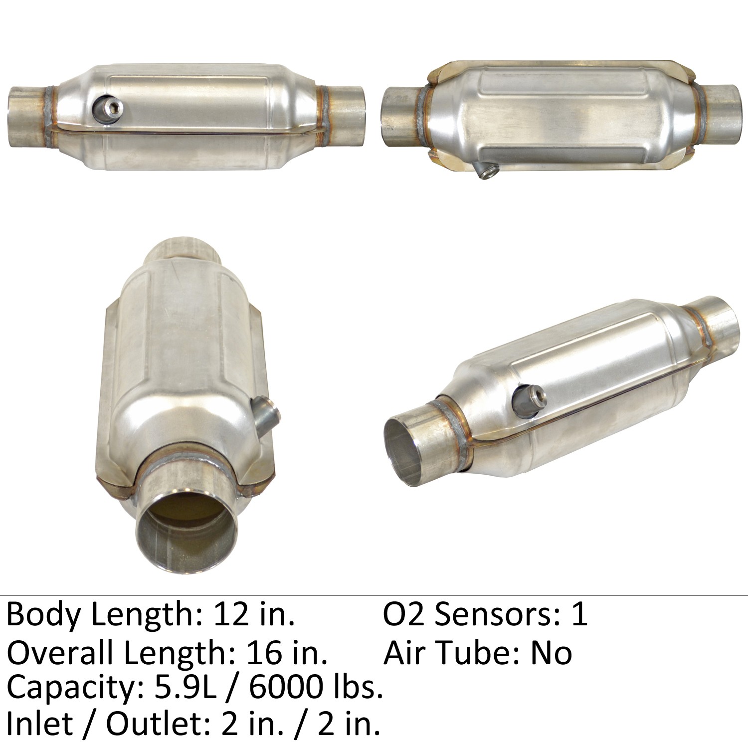 Federal / EPA Catalytic Converter - Universal