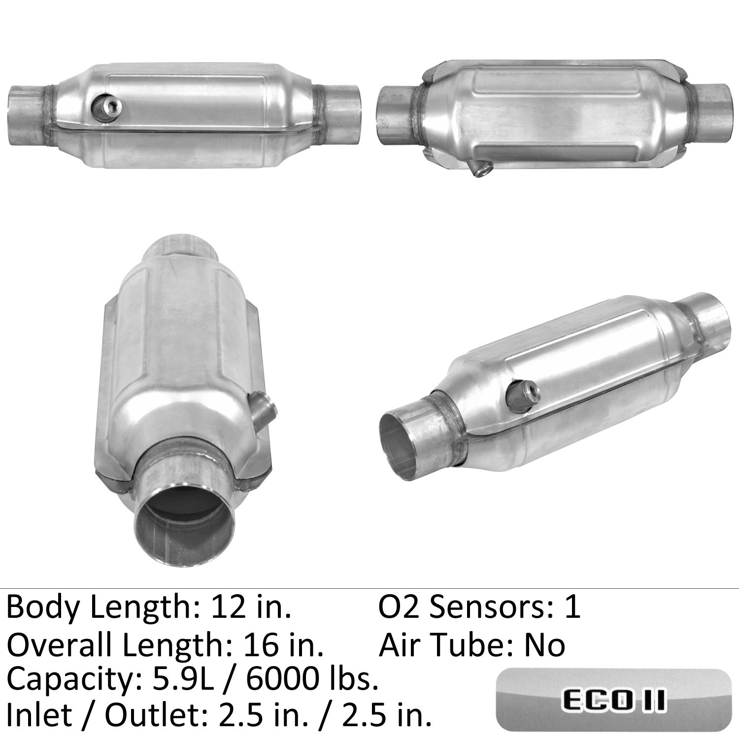 Federal / EPA Catalytic Converter - Universal