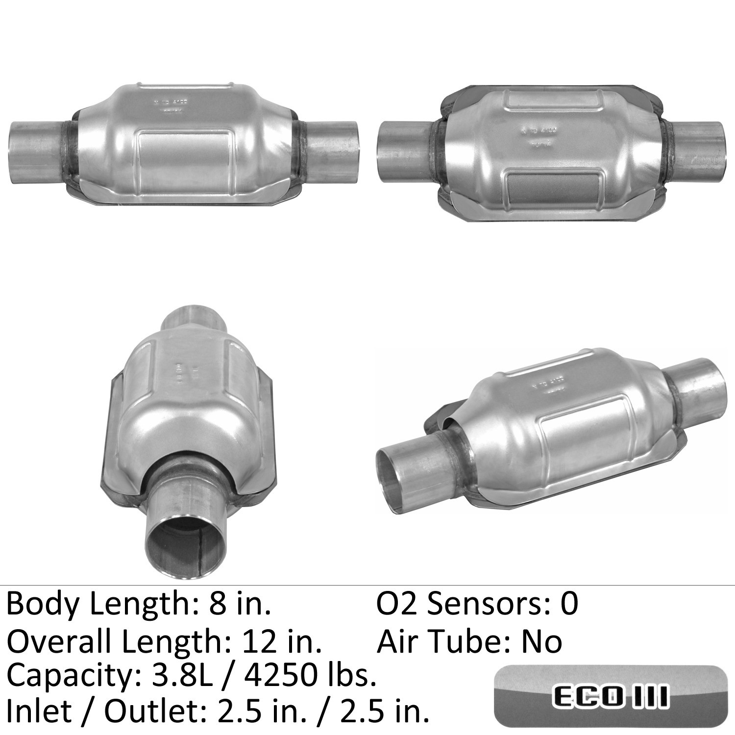 Federal / EPA Catalytic Converter - Universal