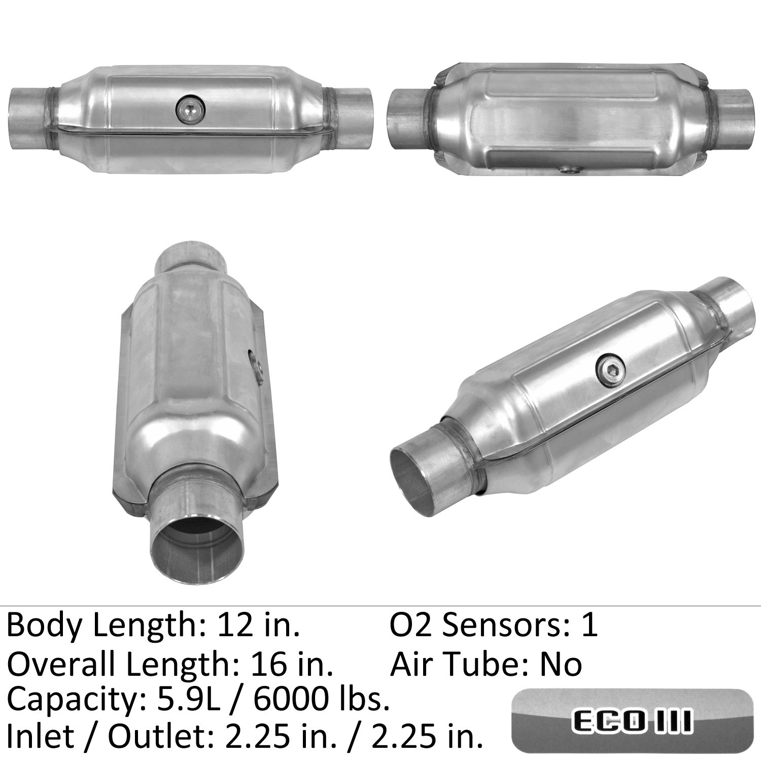 Federal / EPA Catalytic Converter - Universal