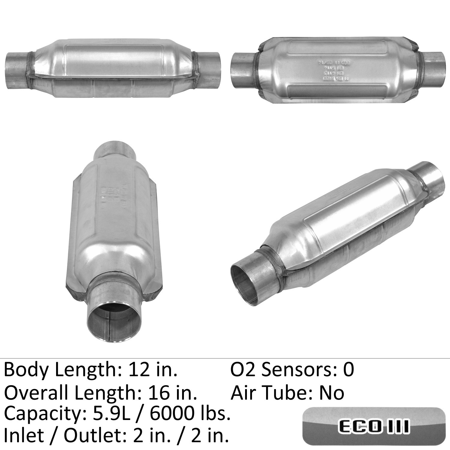 Federal / EPA Catalytic Converter - Universal