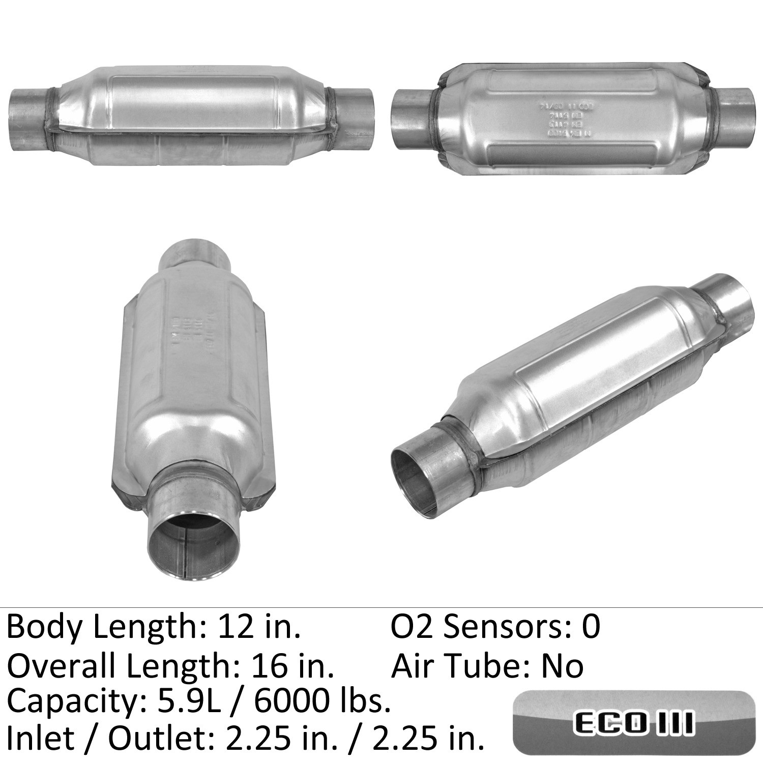 Federal / EPA Catalytic Converter - Universal