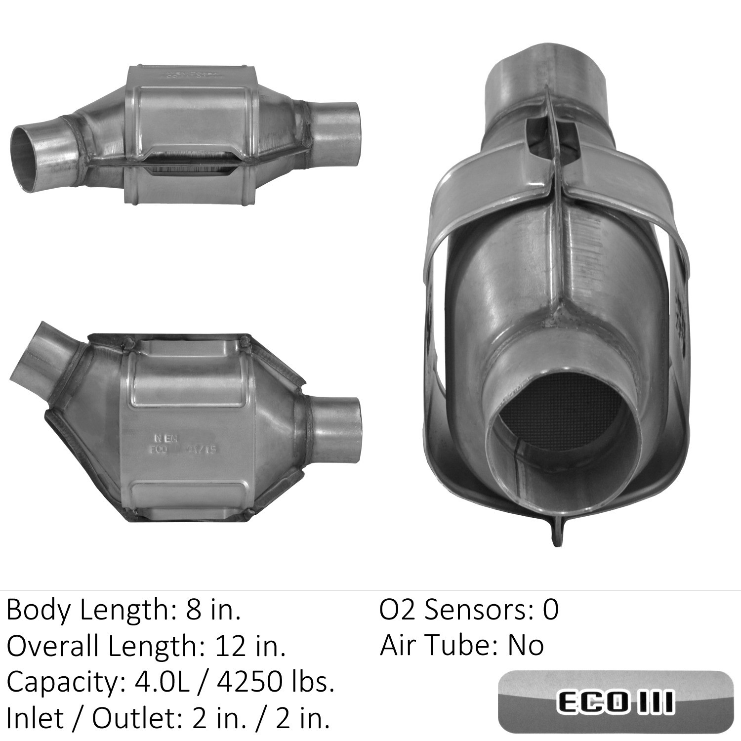 Federal / EPA Catalytic Converter - Universal