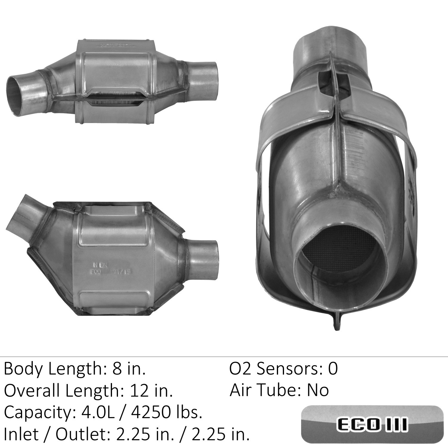 Federal / EPA Catalytic Converter - Universal