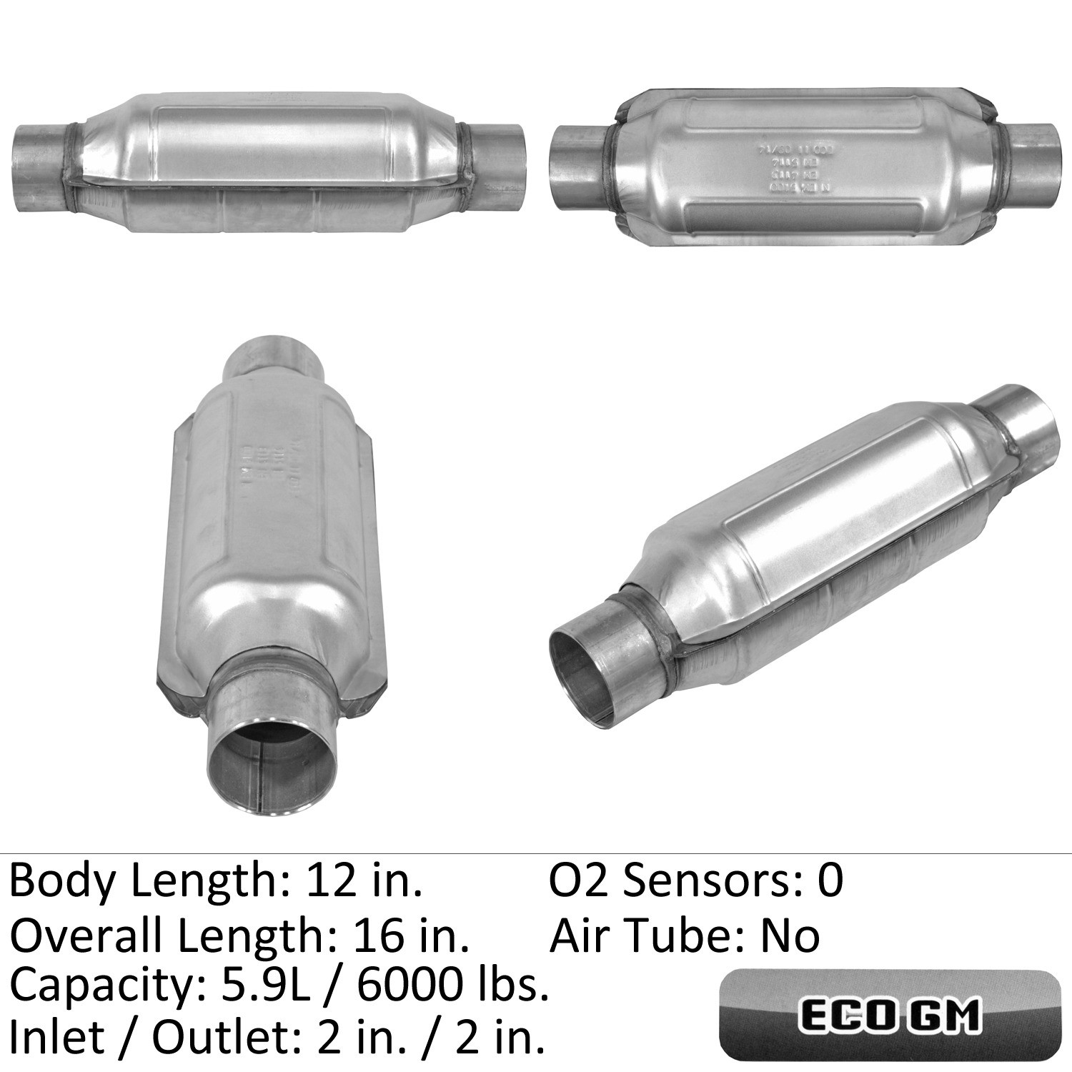 Federal / EPA Catalytic Converter - Universal