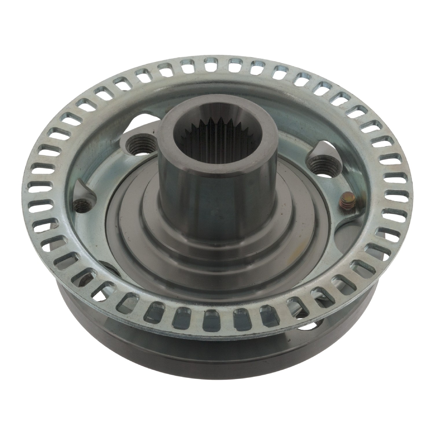 Wheel Hub without wheel bearing, with ABS sensor ring