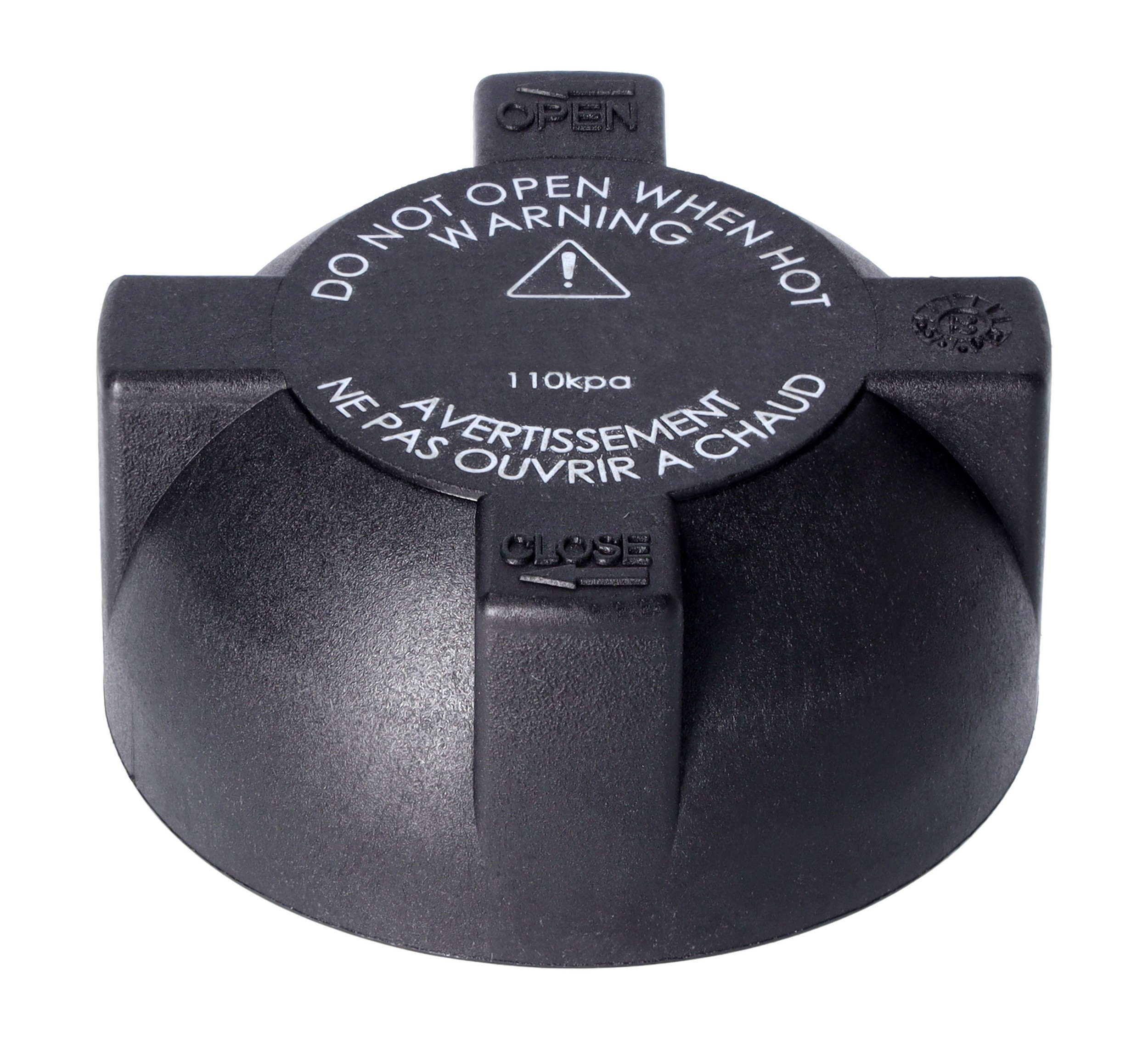 Cap for coolant expansion tank