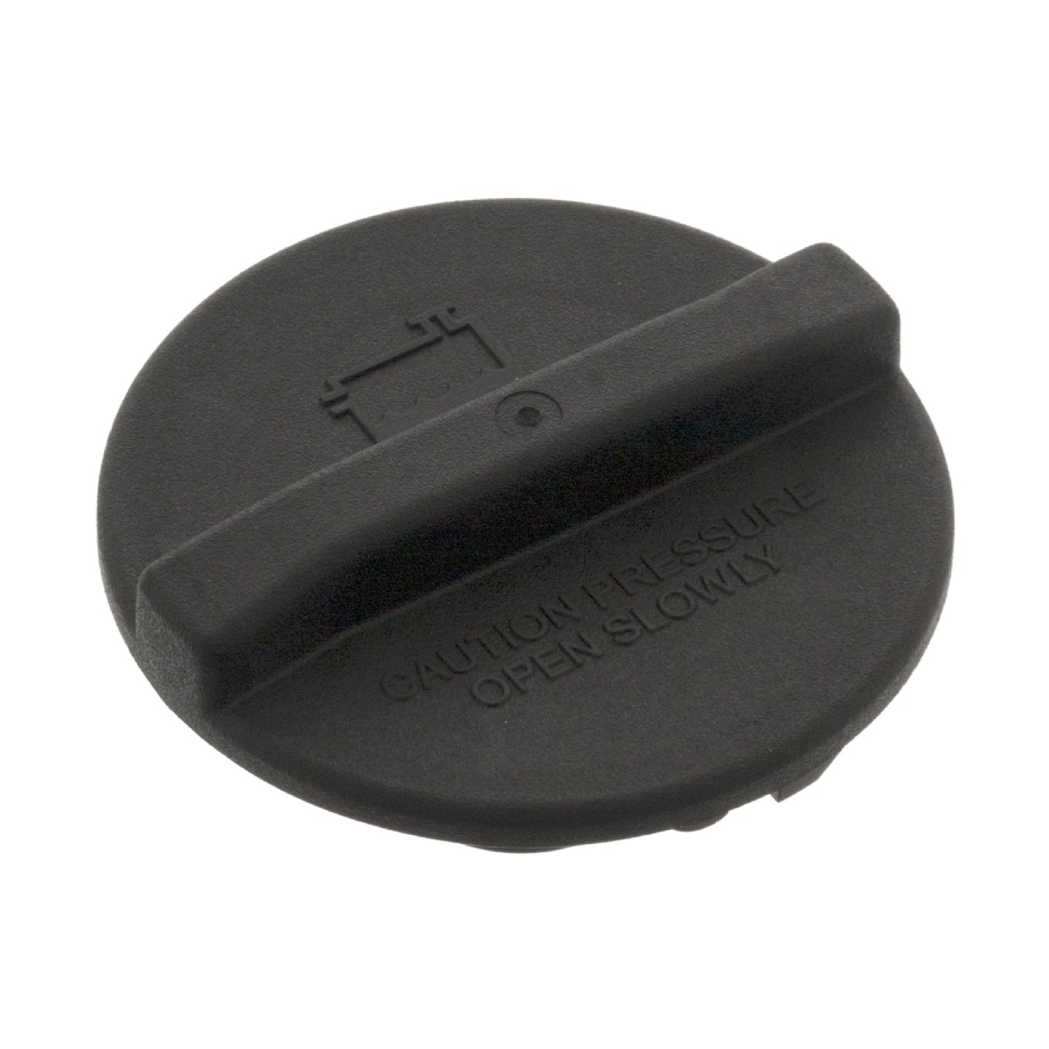 Cap for coolant expansion tank