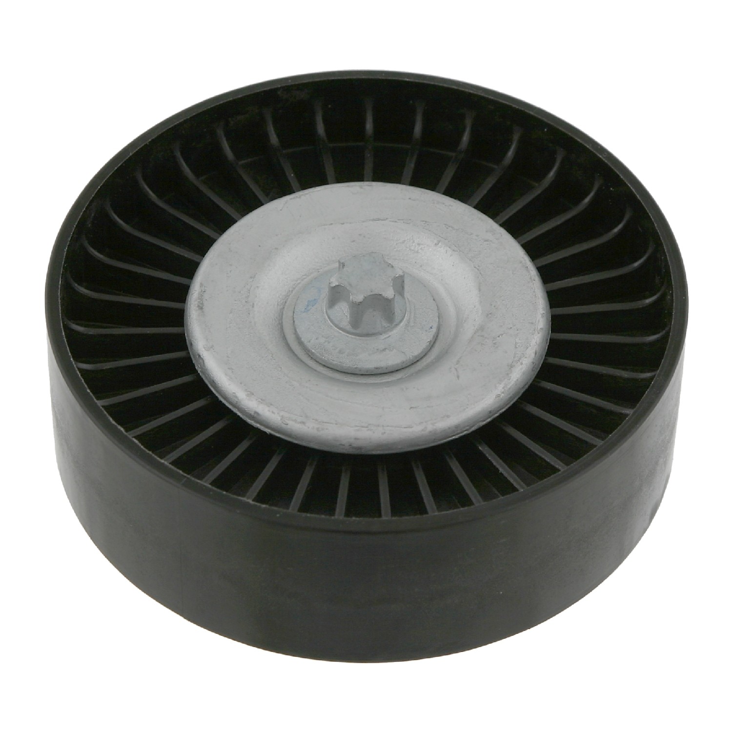 Idler Pulley for auxiliary belt, with bolt